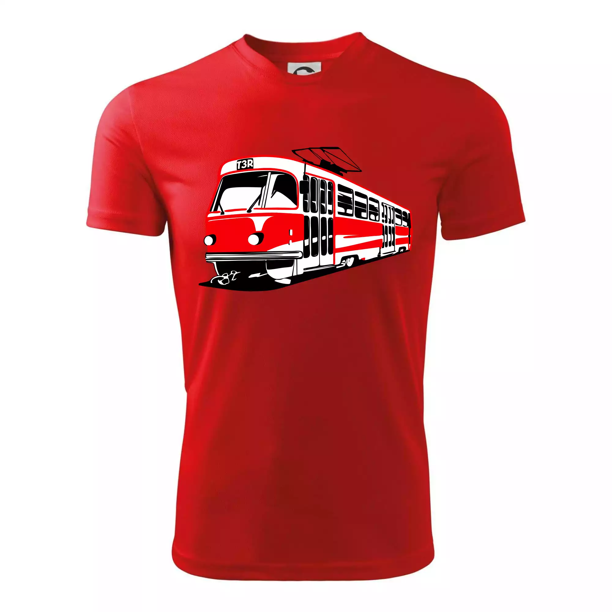 Tramvaj T3R barevná