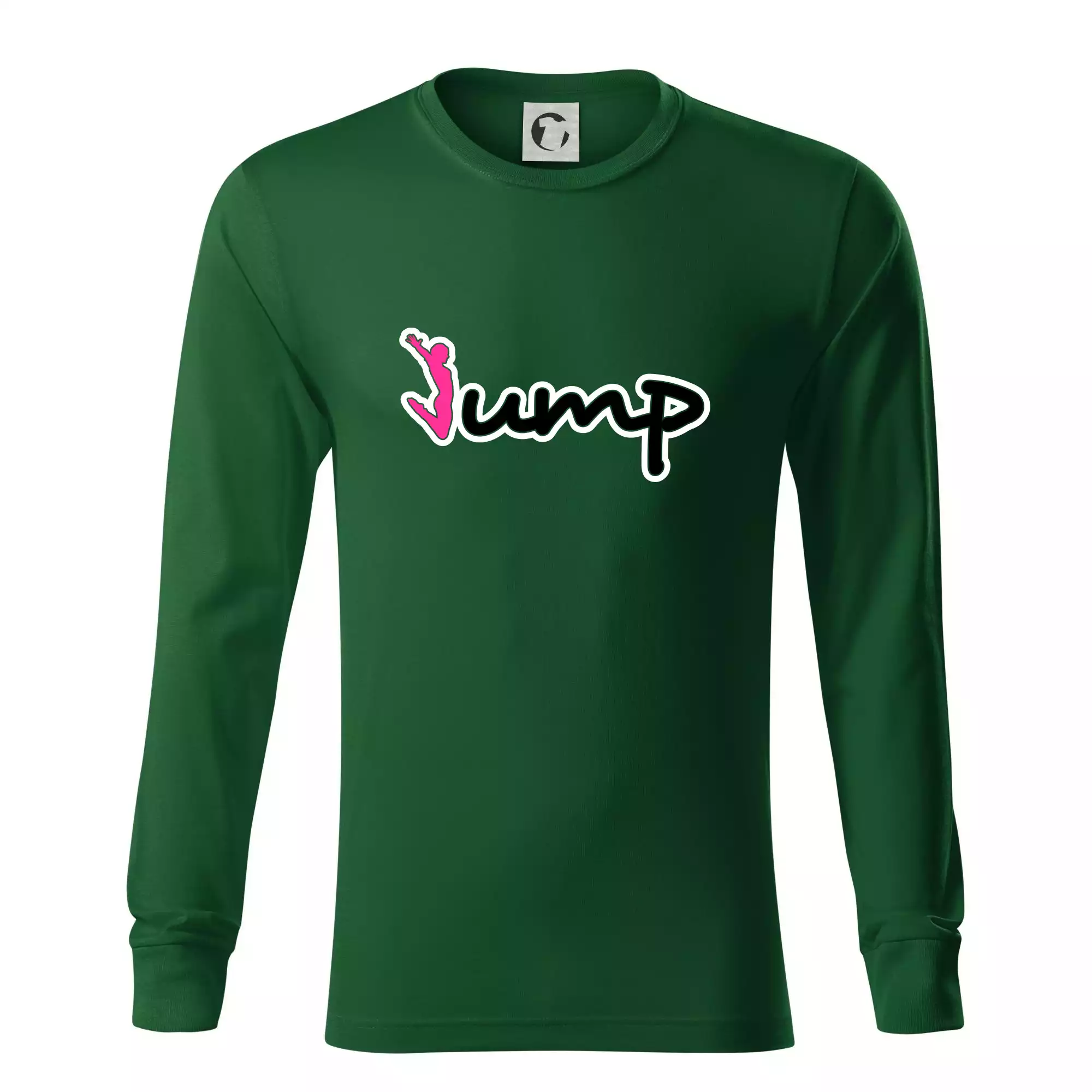 Jump - nápis a panáček