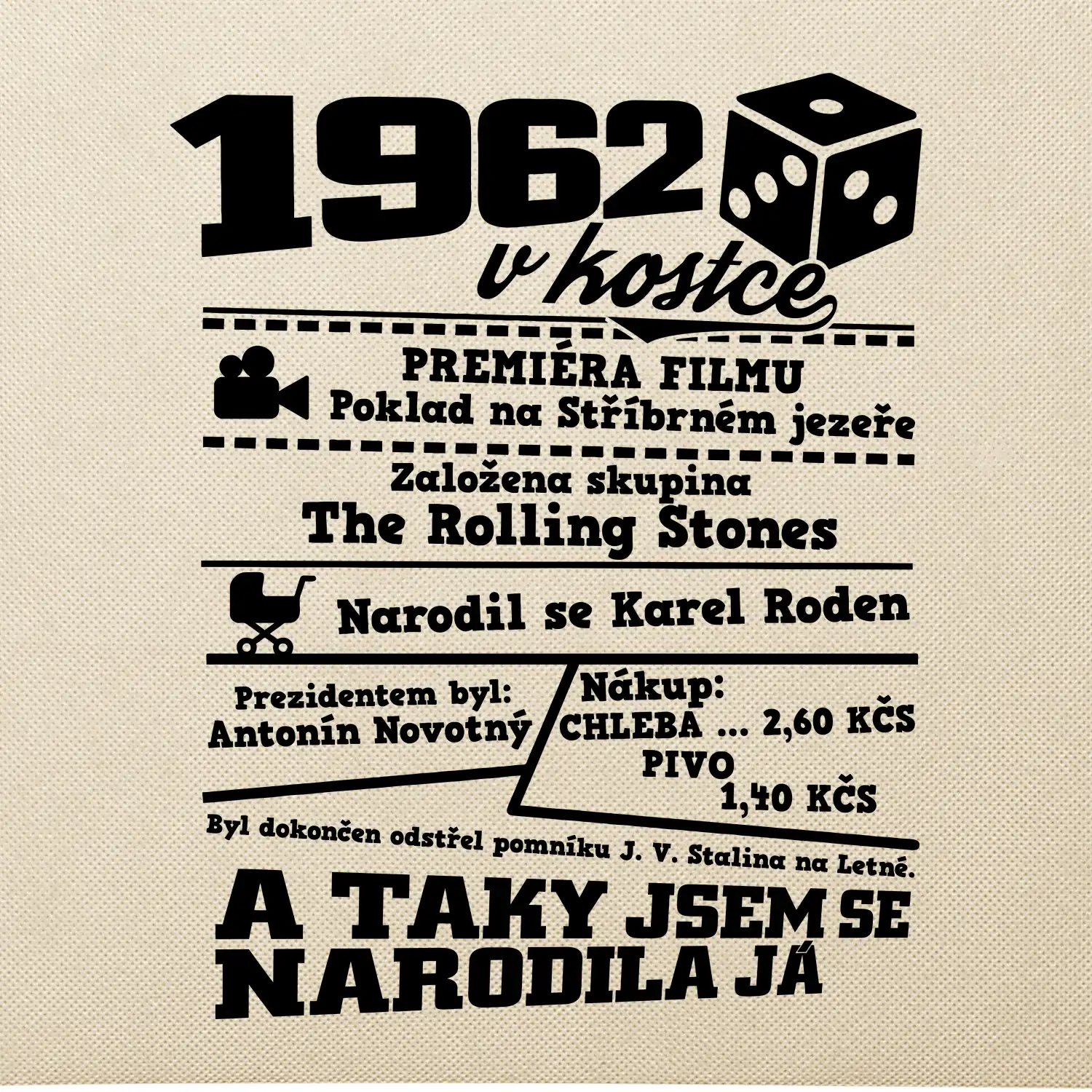 1962 v kostce