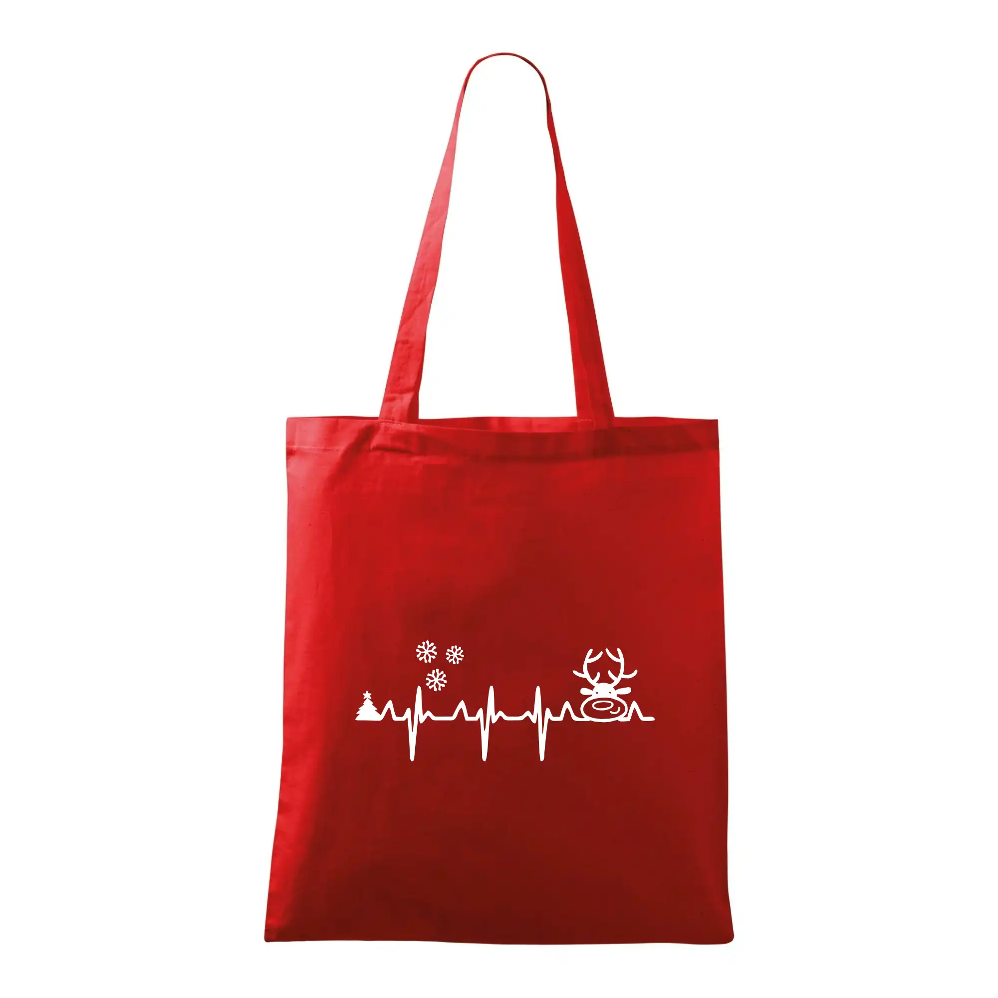 EKG Vánoce Vločky a sob
