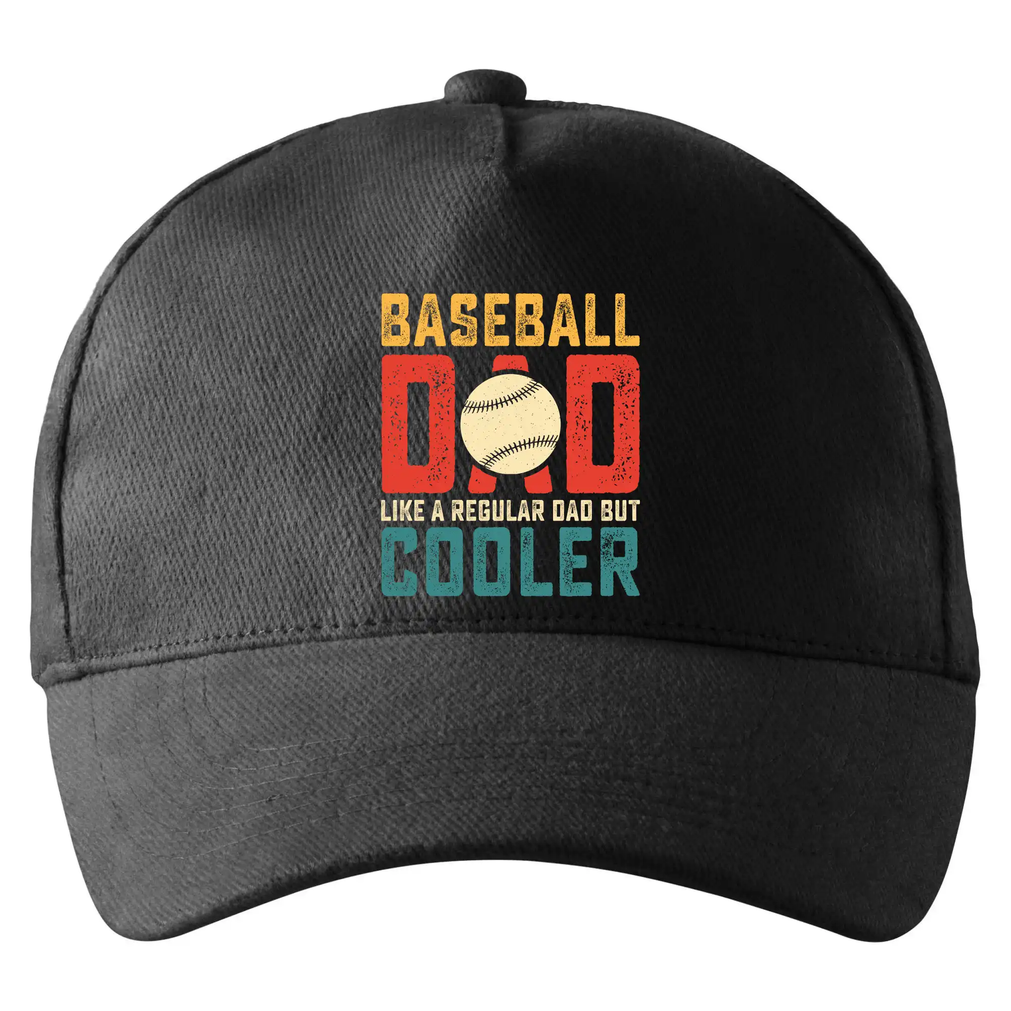 Baseball dad like a regular dad but cooler