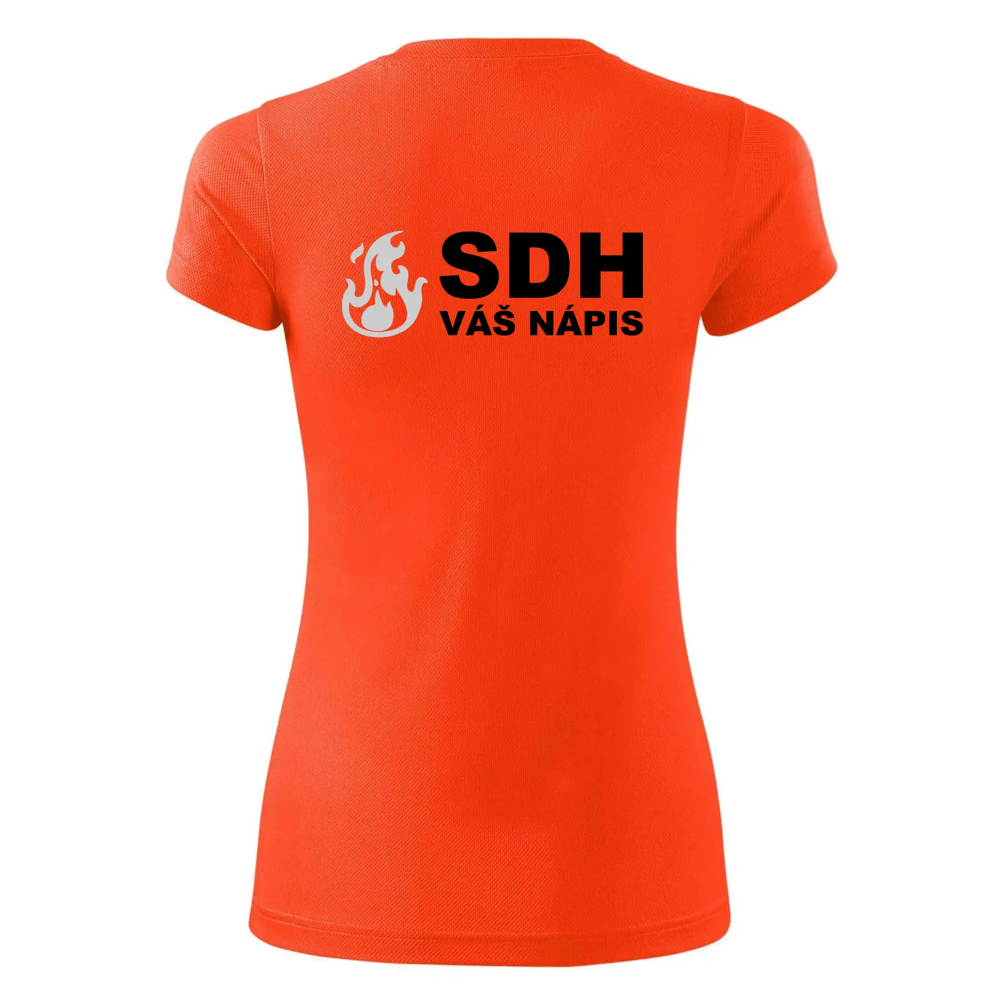 SDH REFLEXNÍ nápis (oheň, firesport, název sboru - vlastní nápis)