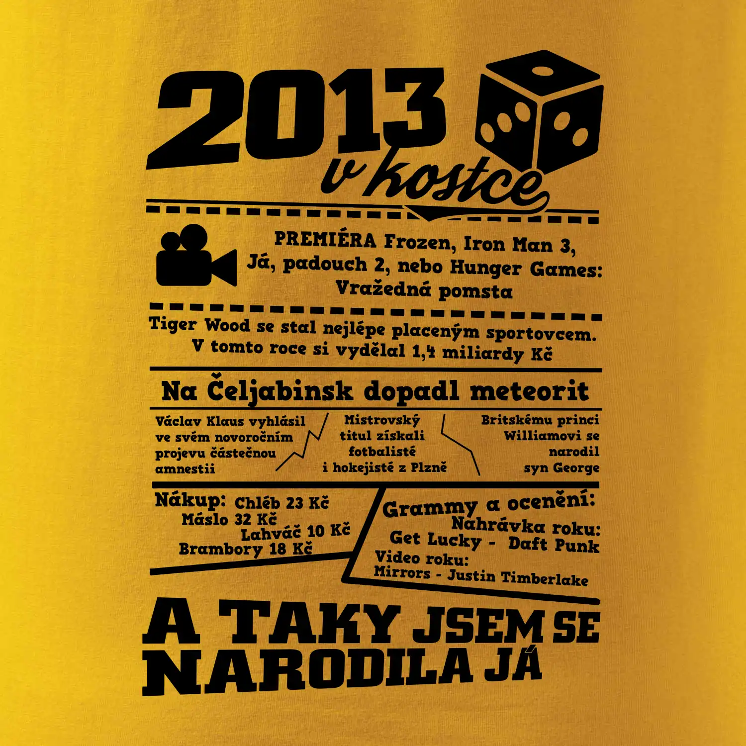2013 v kostce