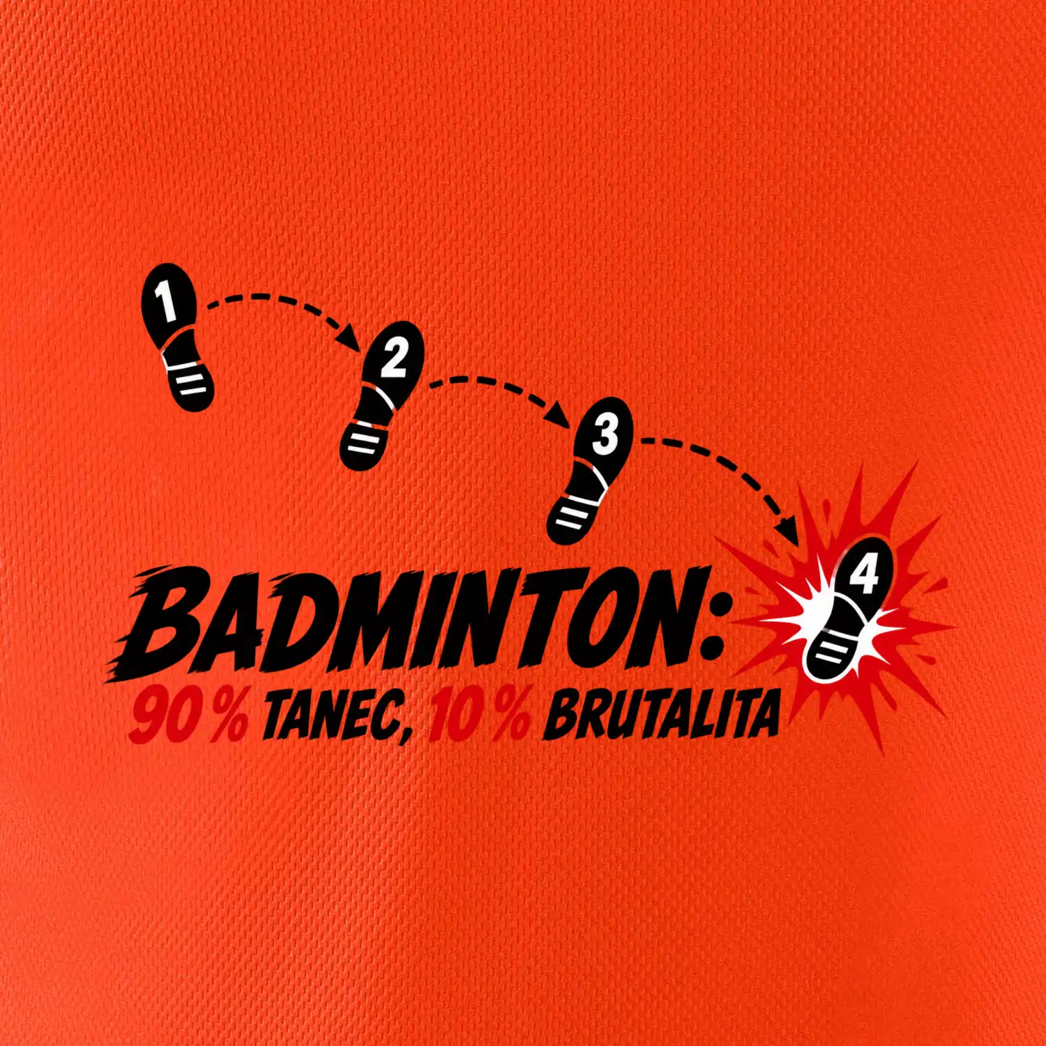 Badminton tanec a brutalita