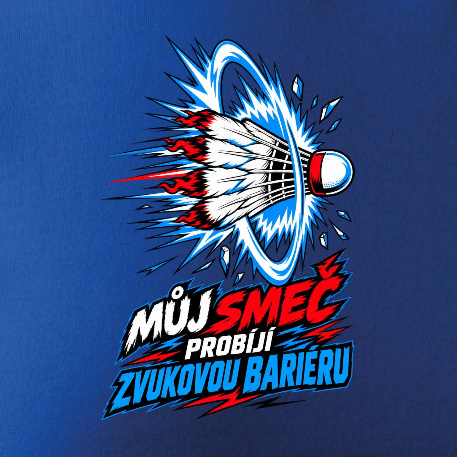 Badminton smeč a zvuková bariéra