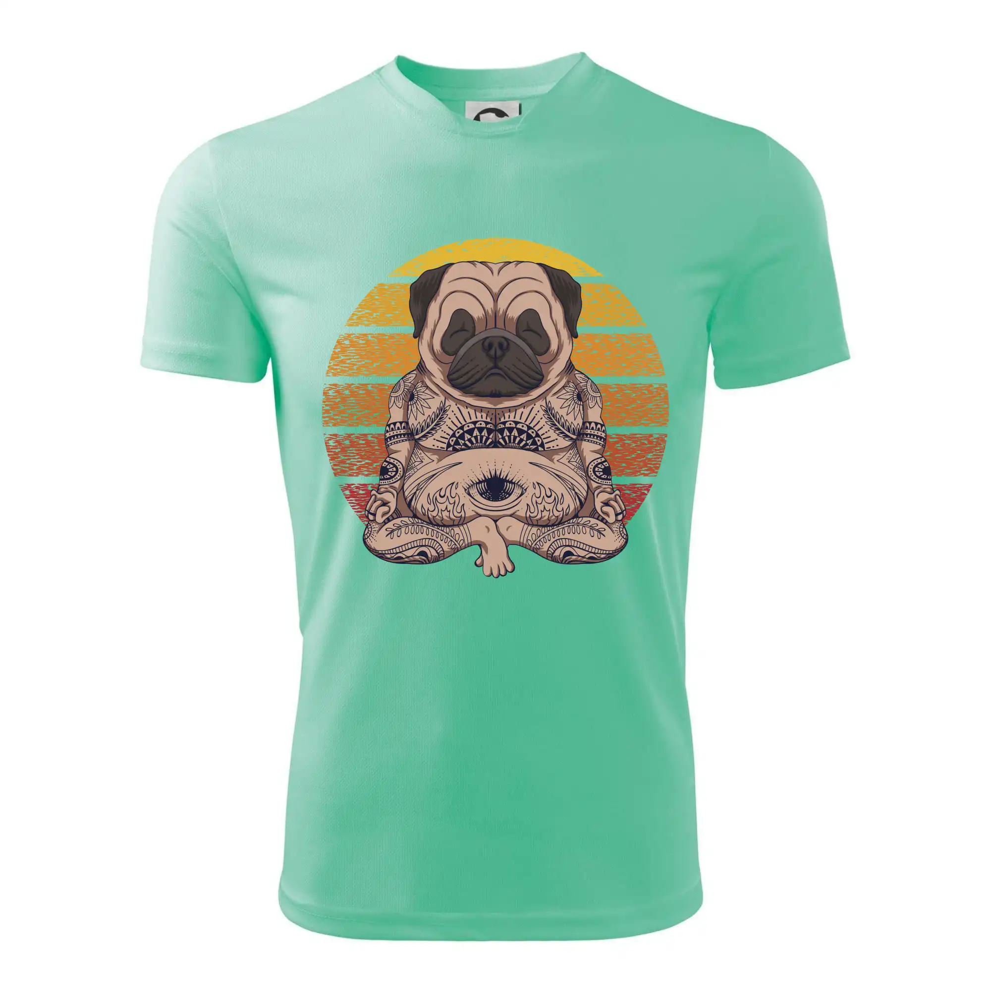 Yoga meditace - pug
