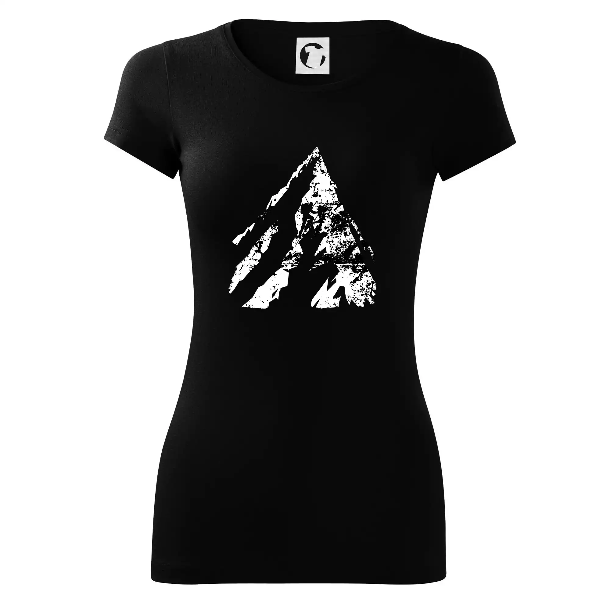 Horolezec - bílá hora