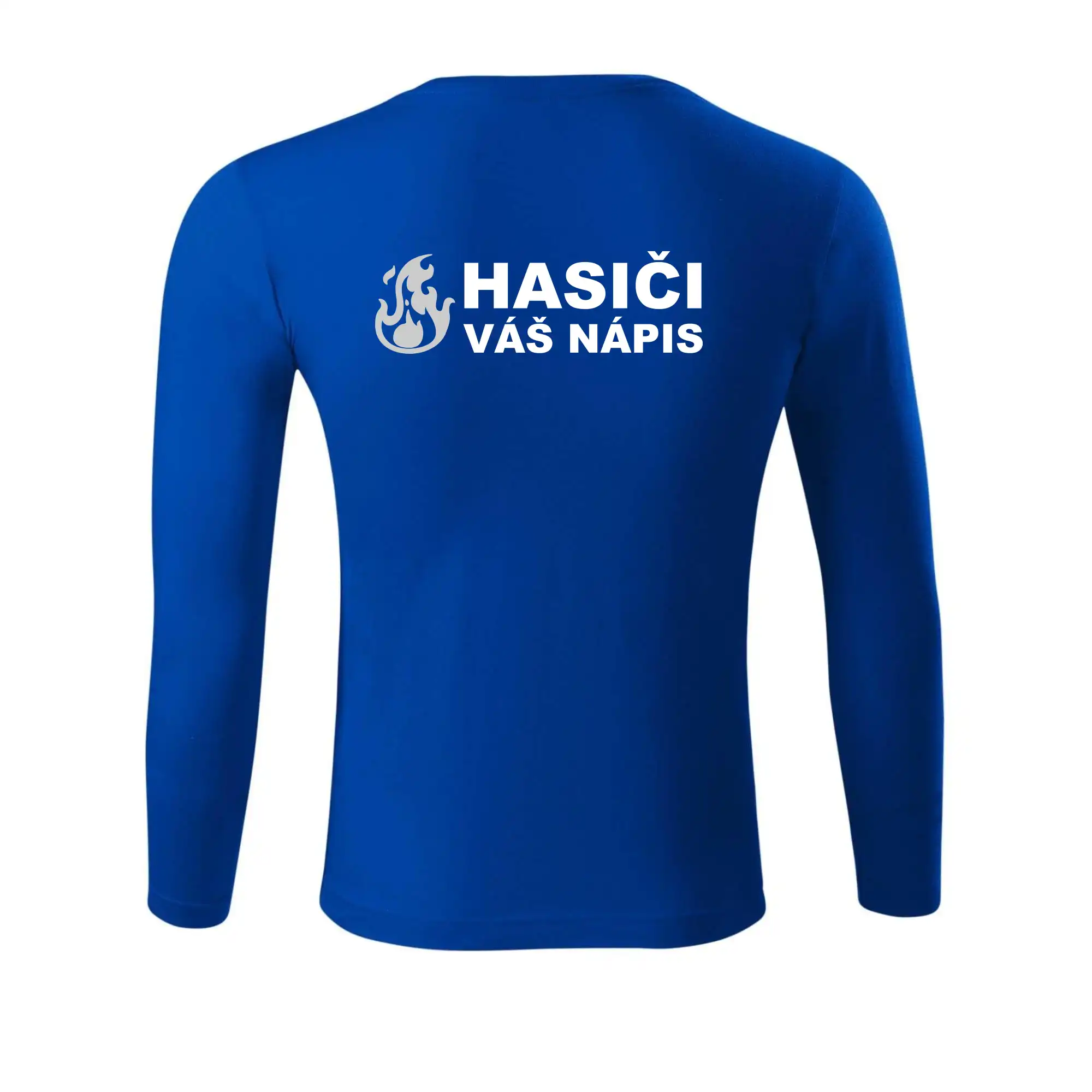 Hasiči REFLEXNÍ (oheň, Firesport, název sboru - vlastní nápis)