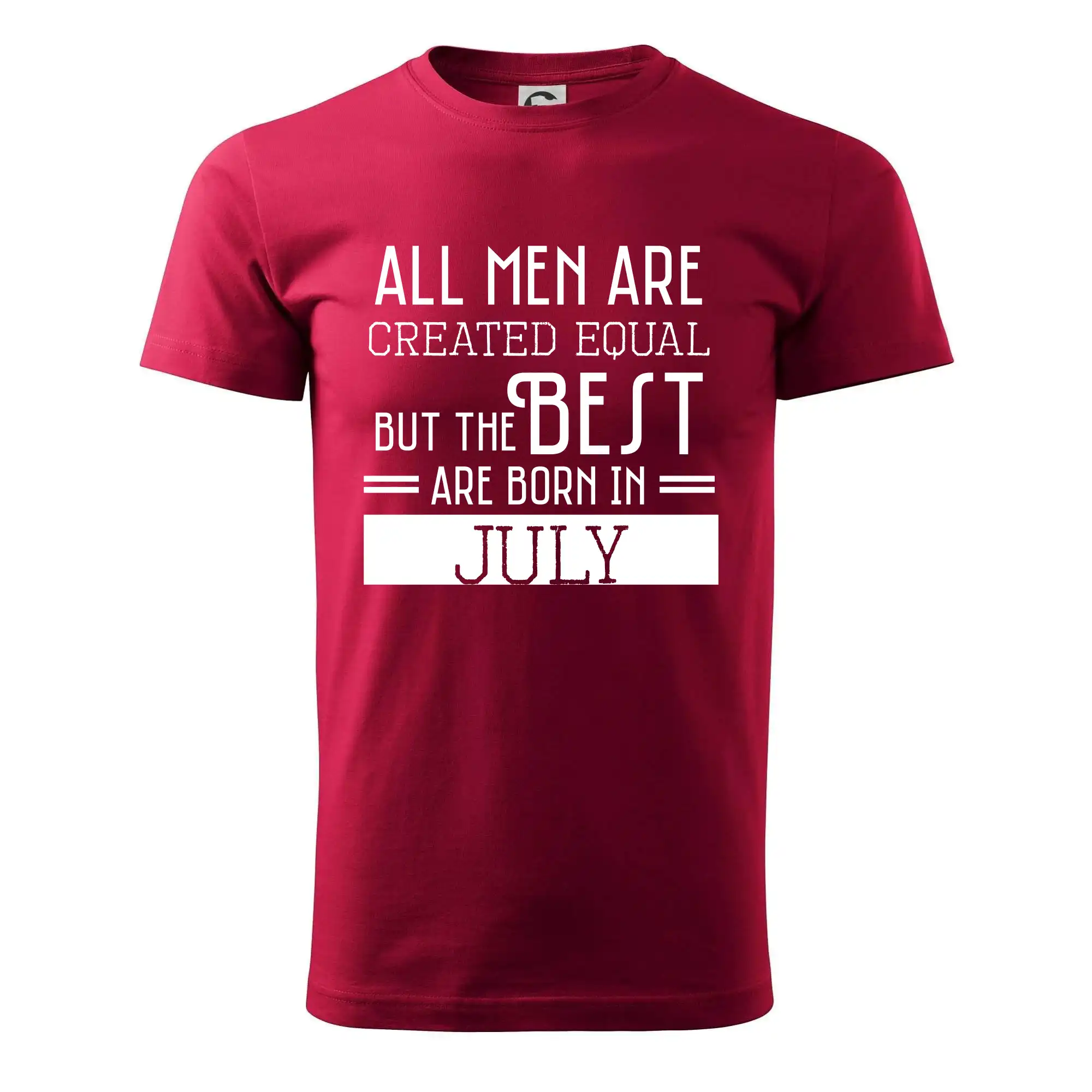 All men are created equal july