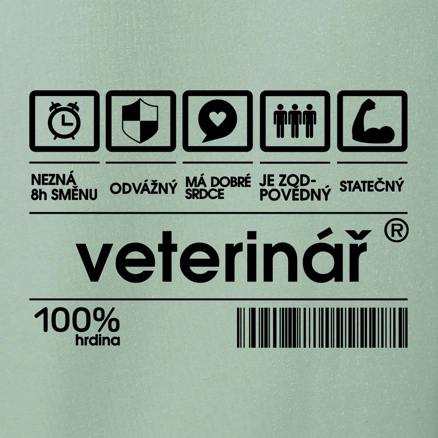Čárový kód - Veterinář