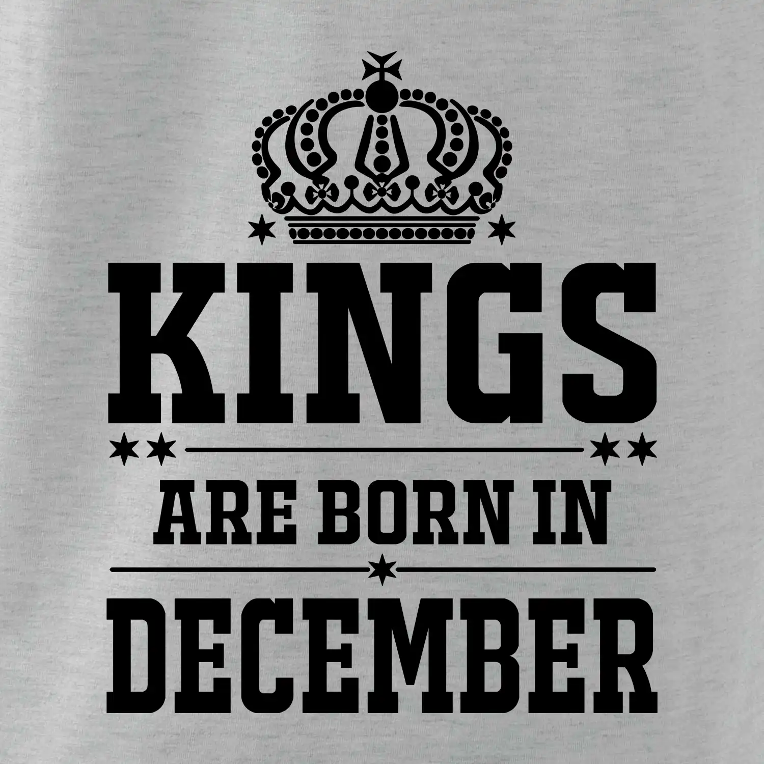 Kings are born in December