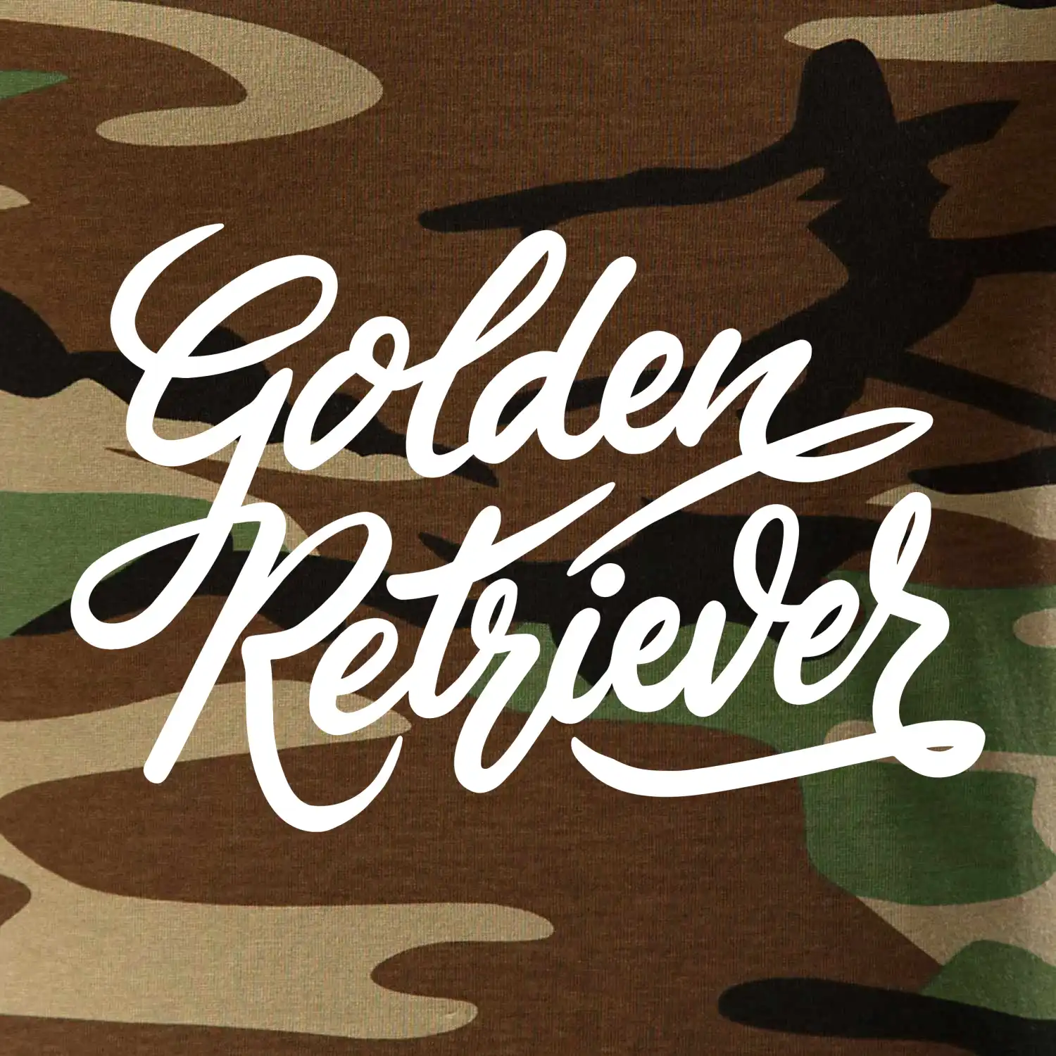 Golden retriever - nápis okrasný