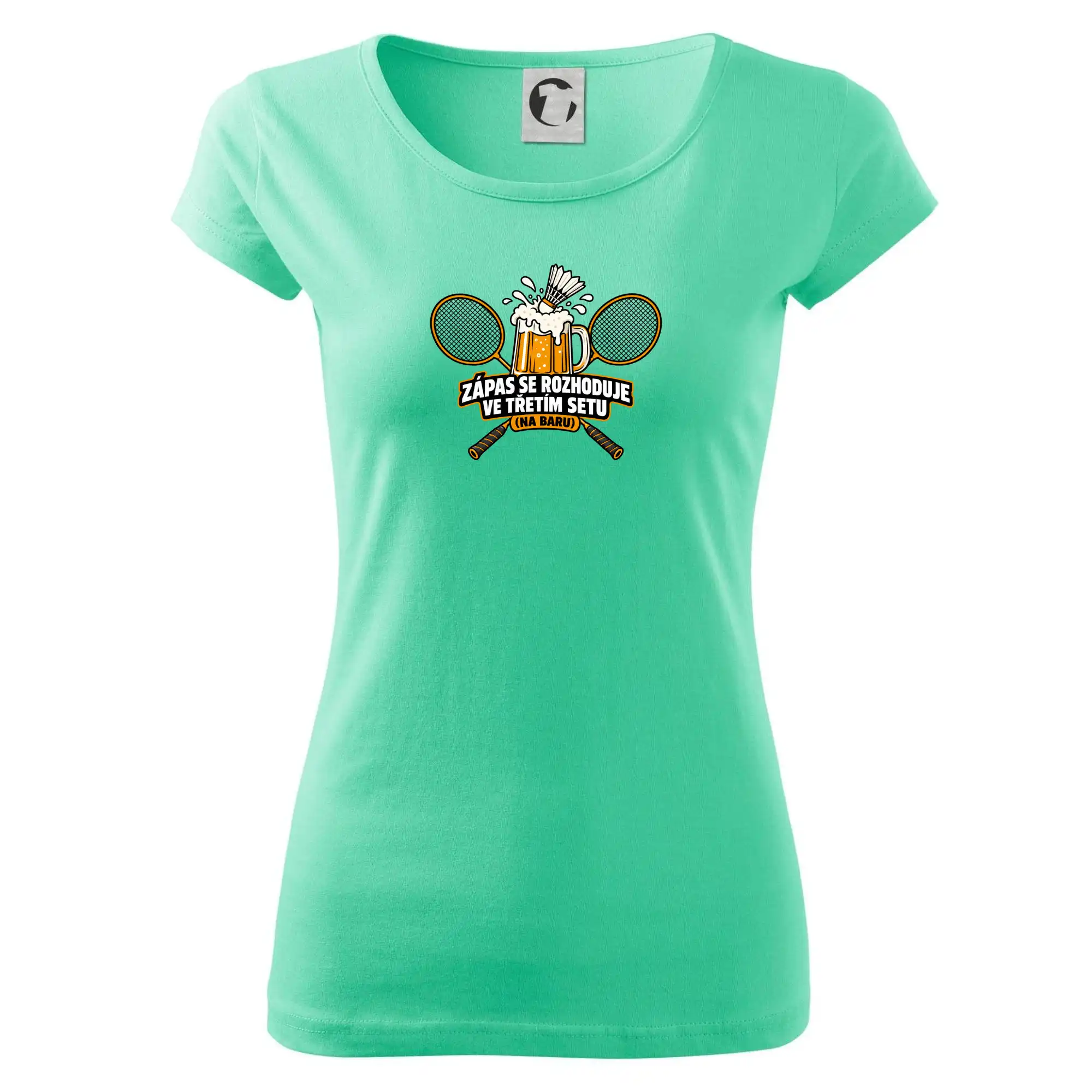 Badminton třetí set na baru