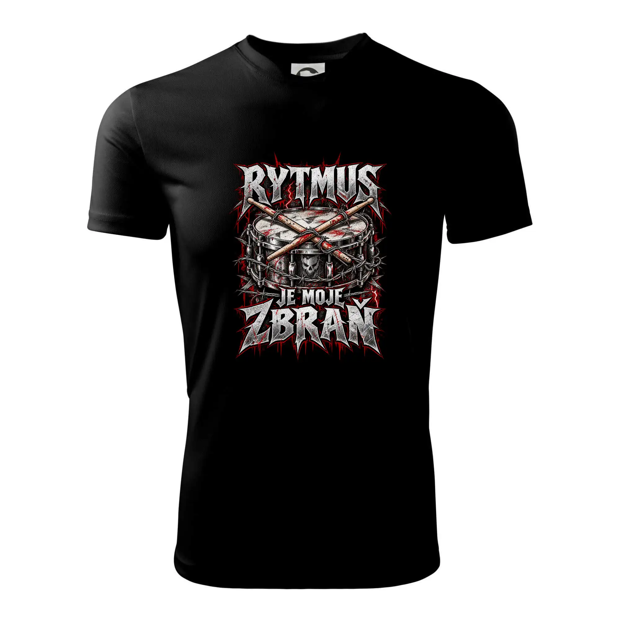 Rytmus je moje zbraň - ostnatý metalový buben