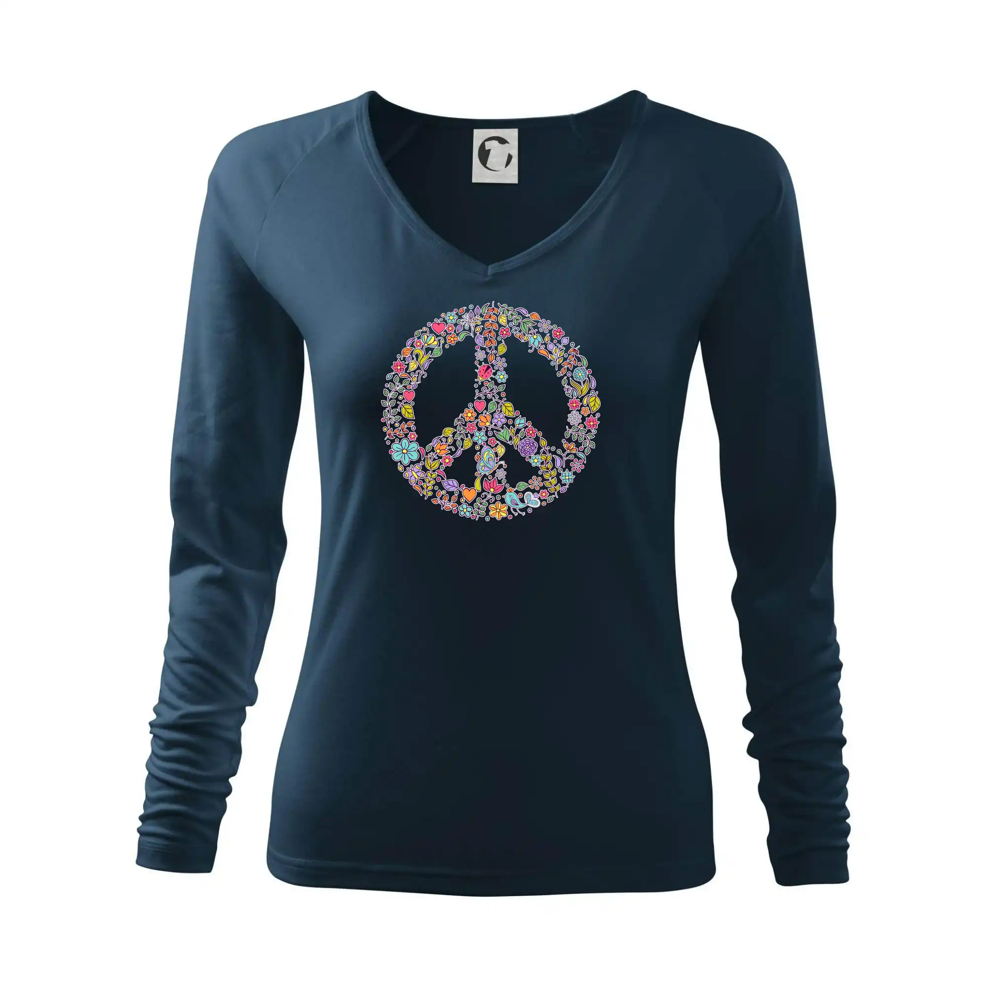 Peace symbol lístečky