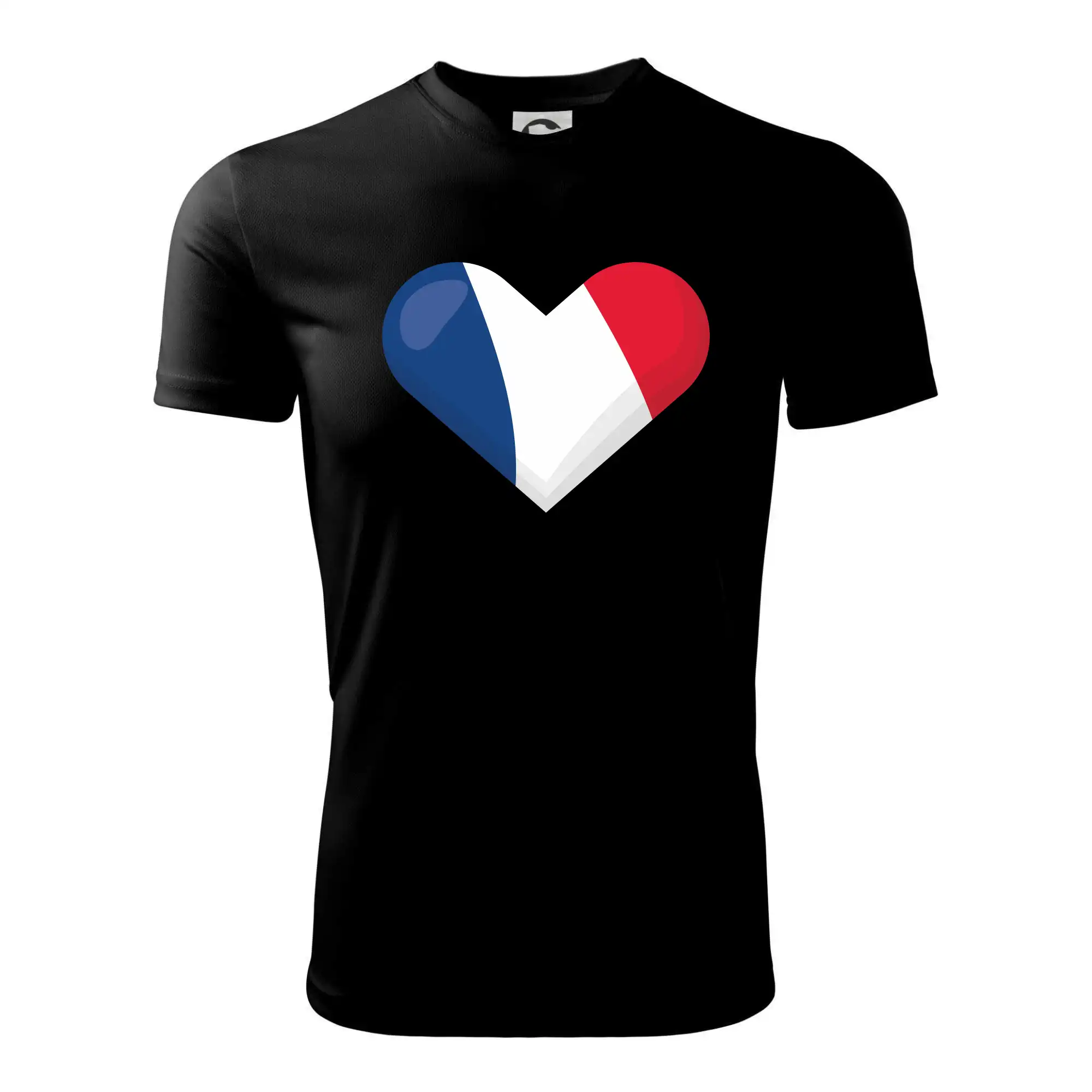 Francouzská vlajka srdce