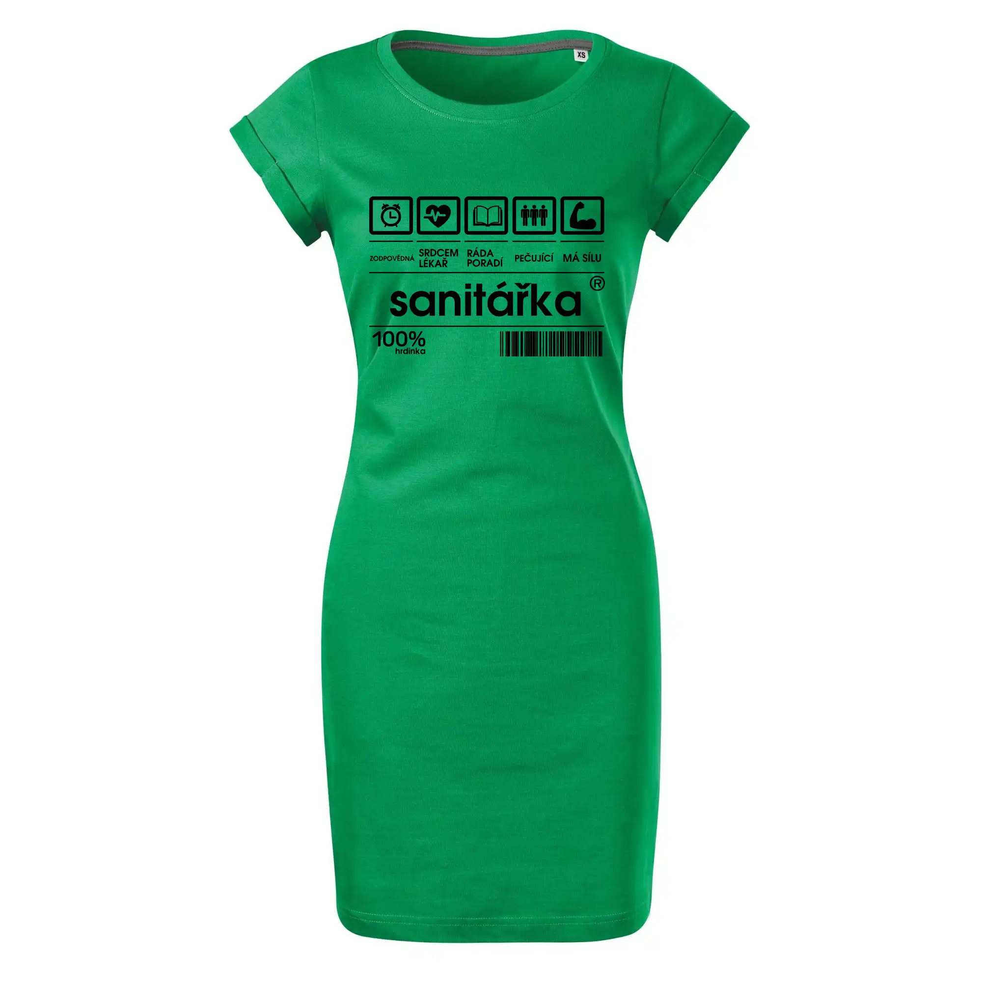 Čárový kód sanitářka