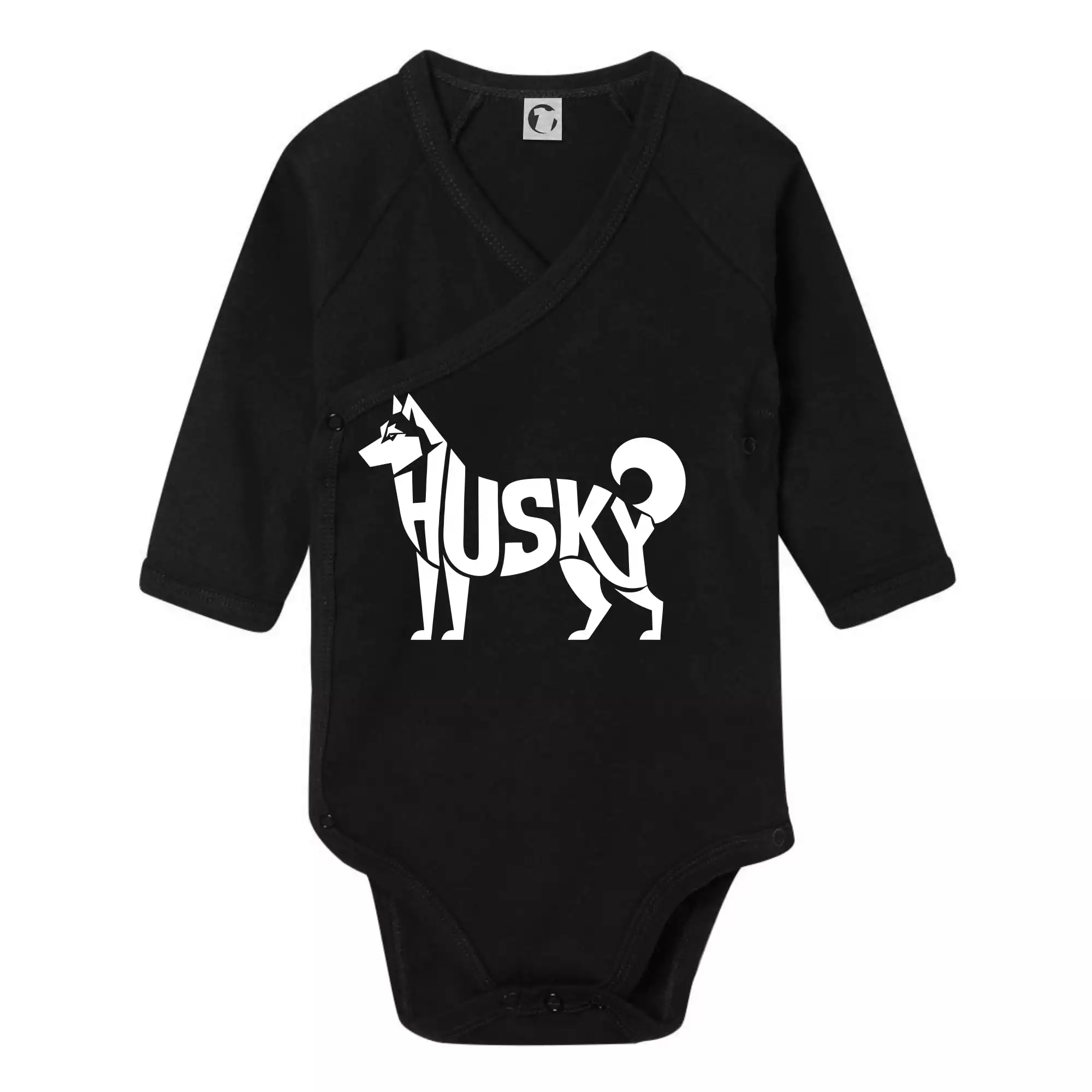 Husky nápis v těle