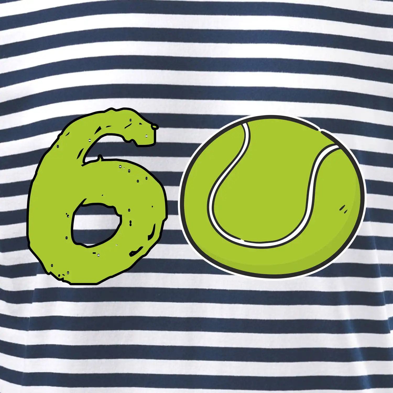 Tenis kulaté narozeniny 60