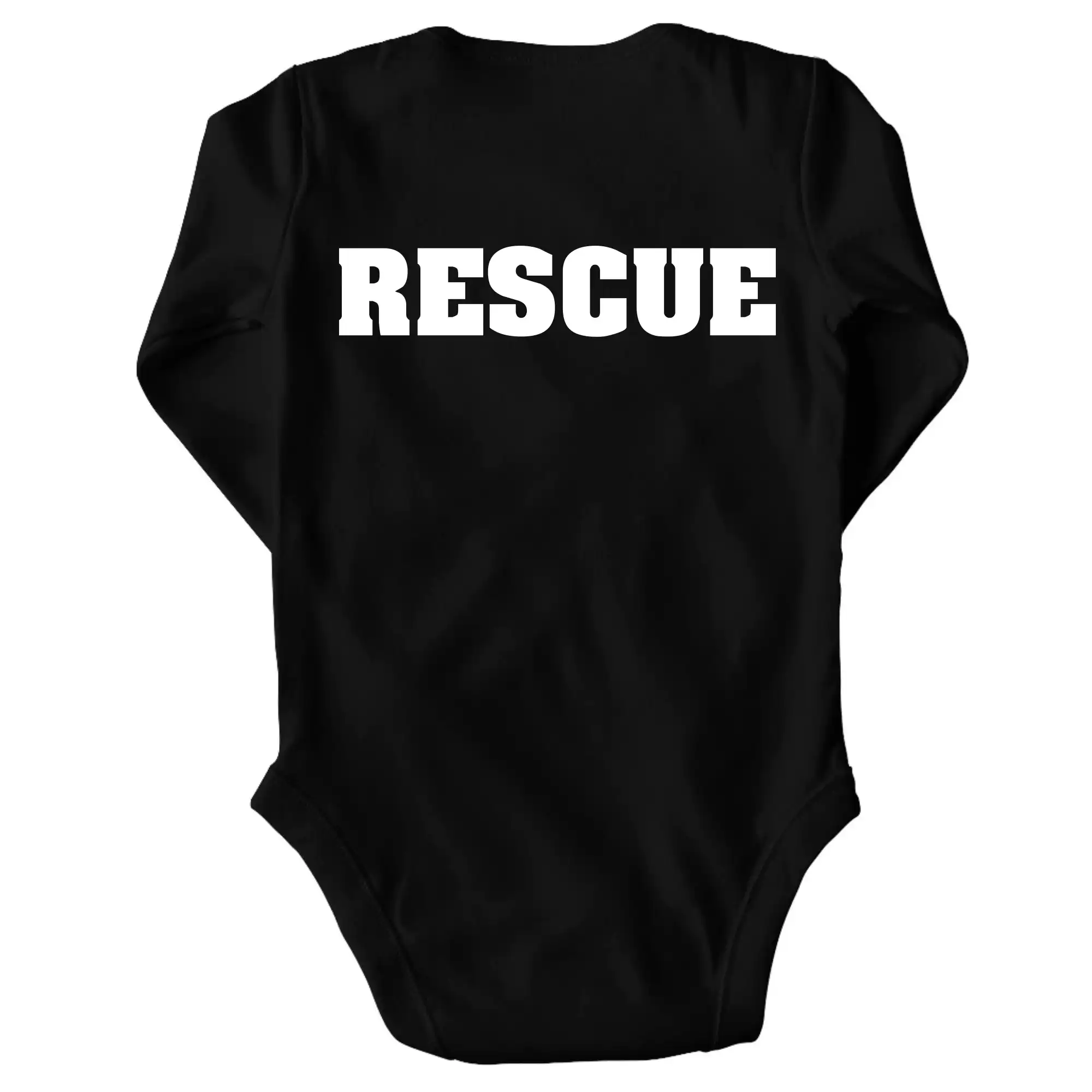 Rescue - Hvězda na prsu +  nápis na zádech