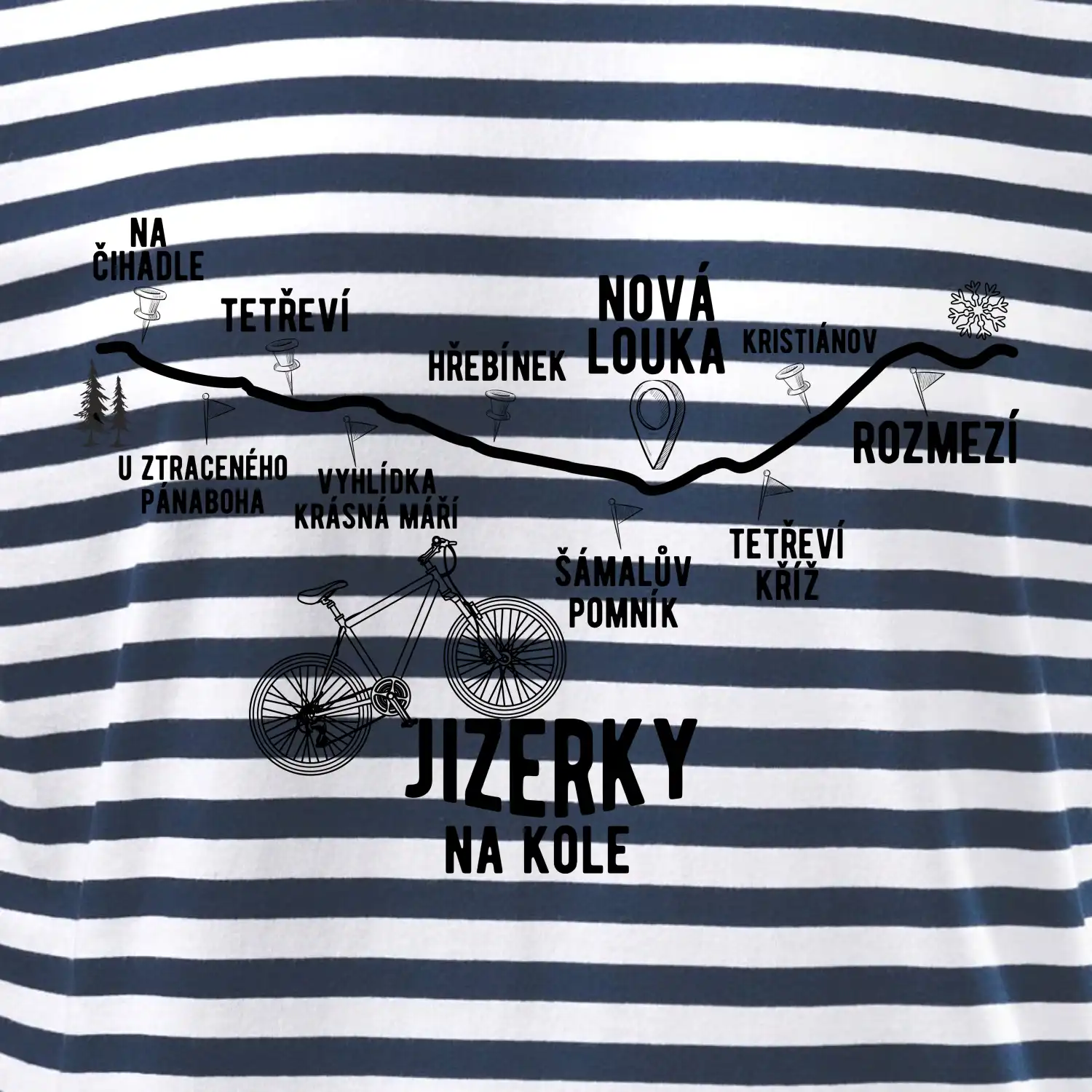 Jizerky na kole - horské kolo