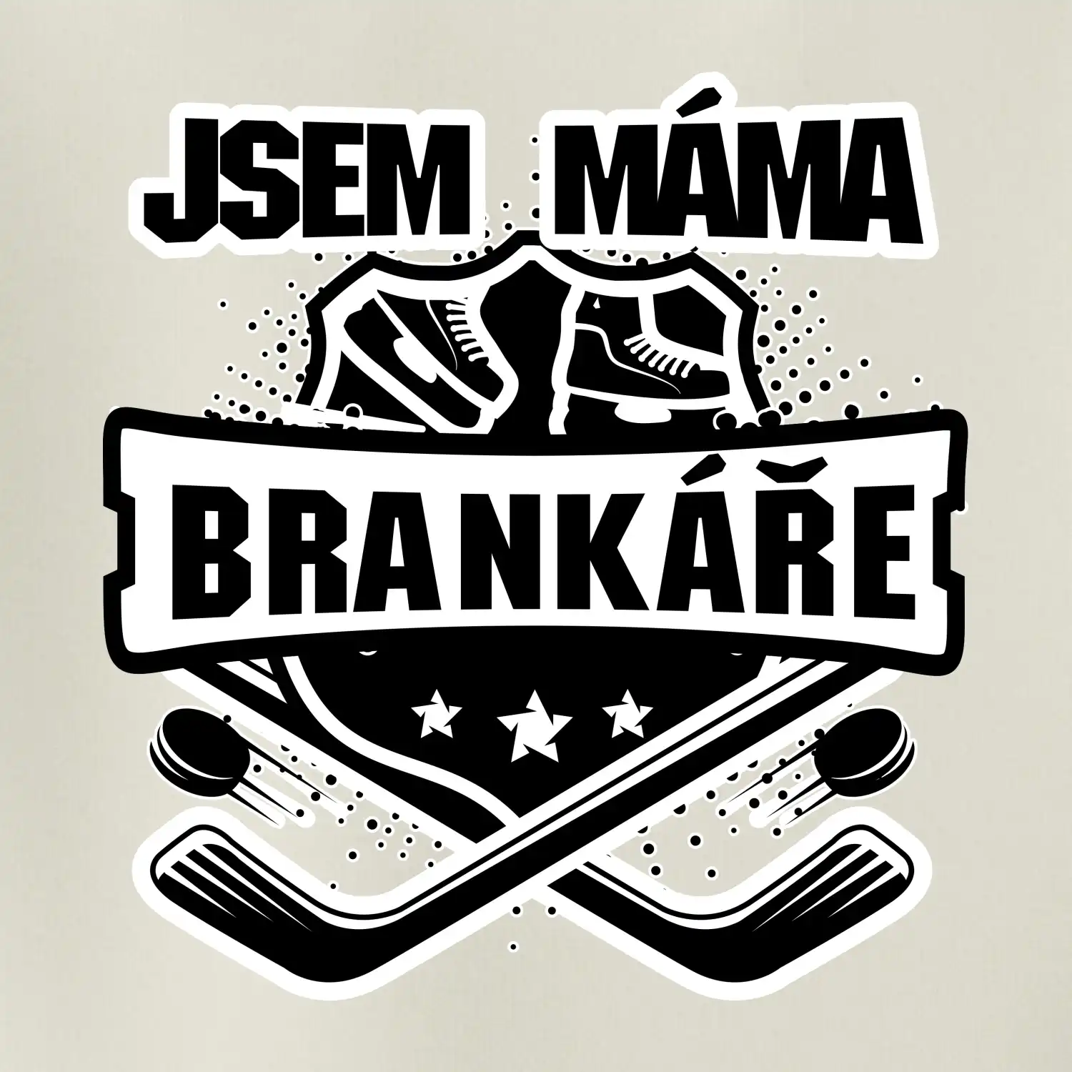 Hokejový erb - Máma brankáře
