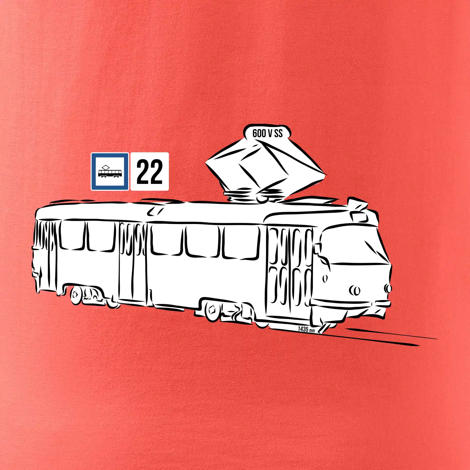 Tramvaj číslo 22