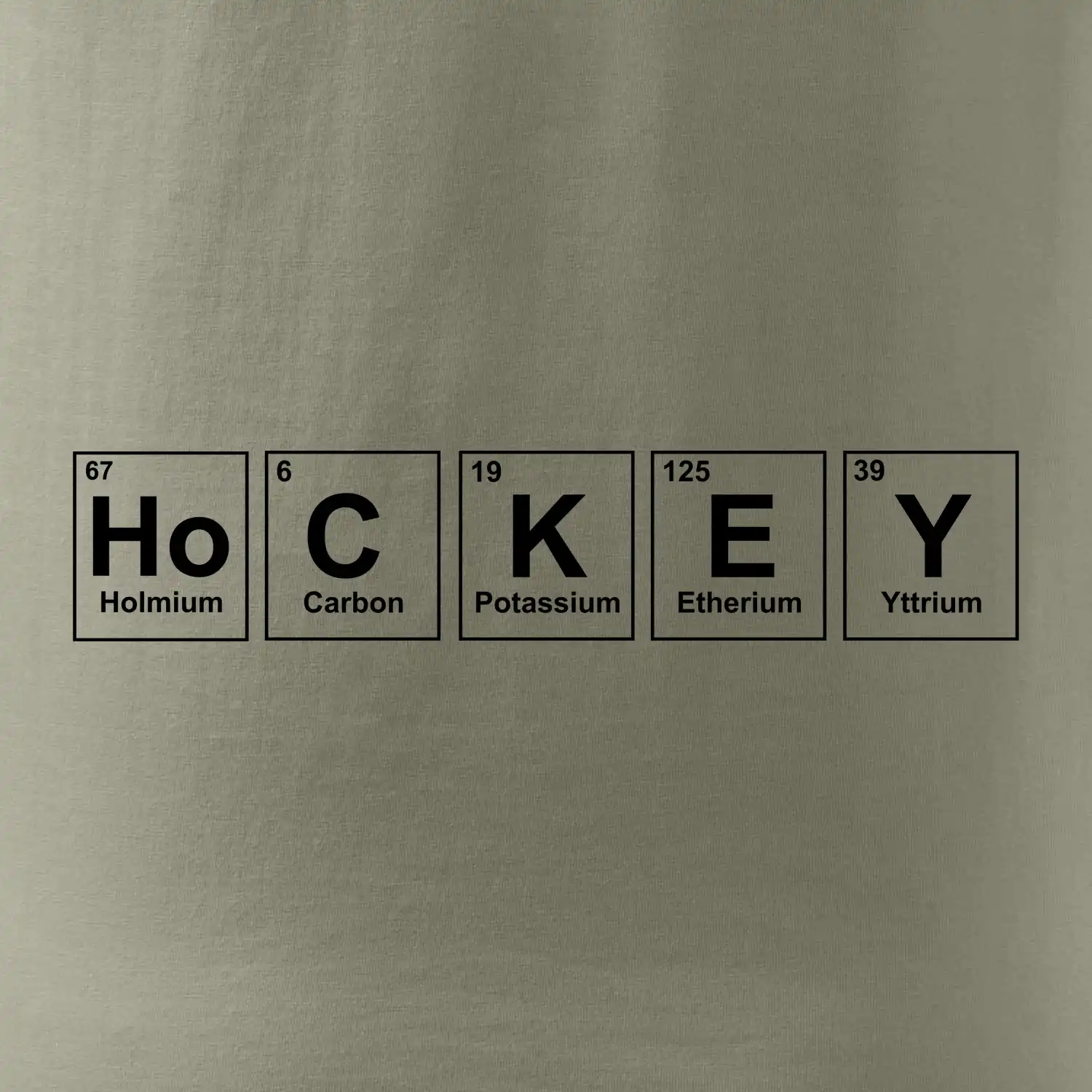 Hockey - periodická tabulka