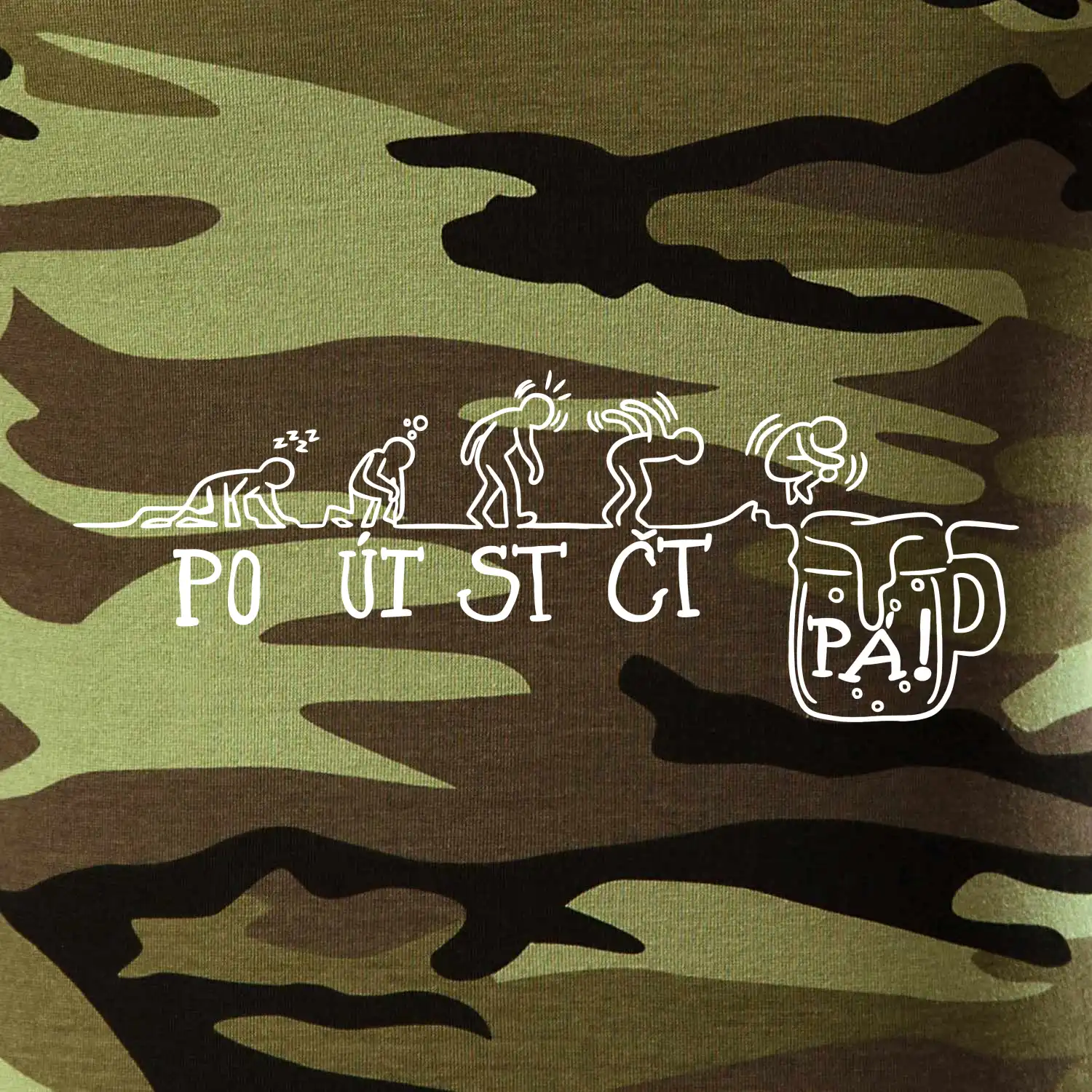 Pondělí až pátek evoluce pivo