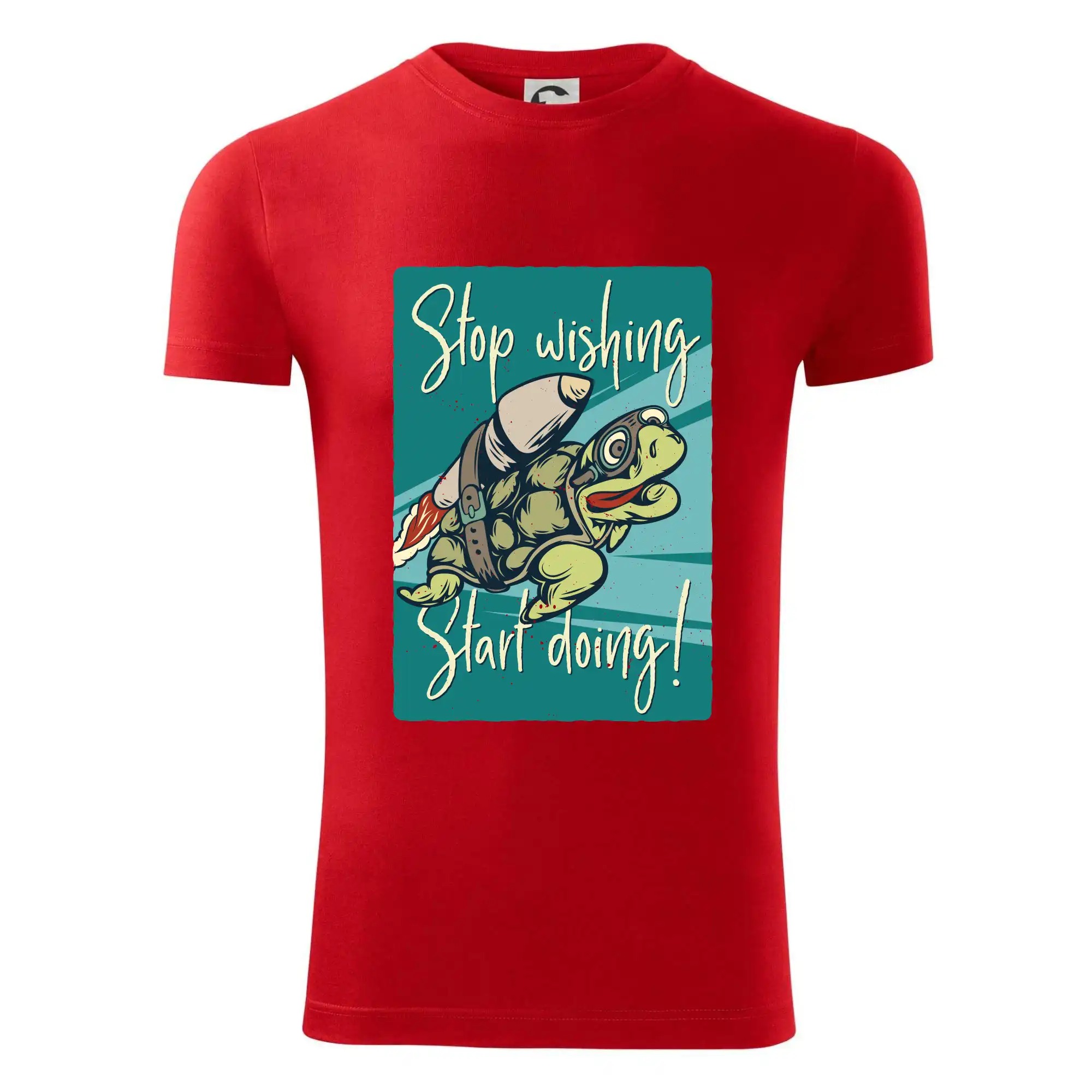 Stop wishing start doing želva