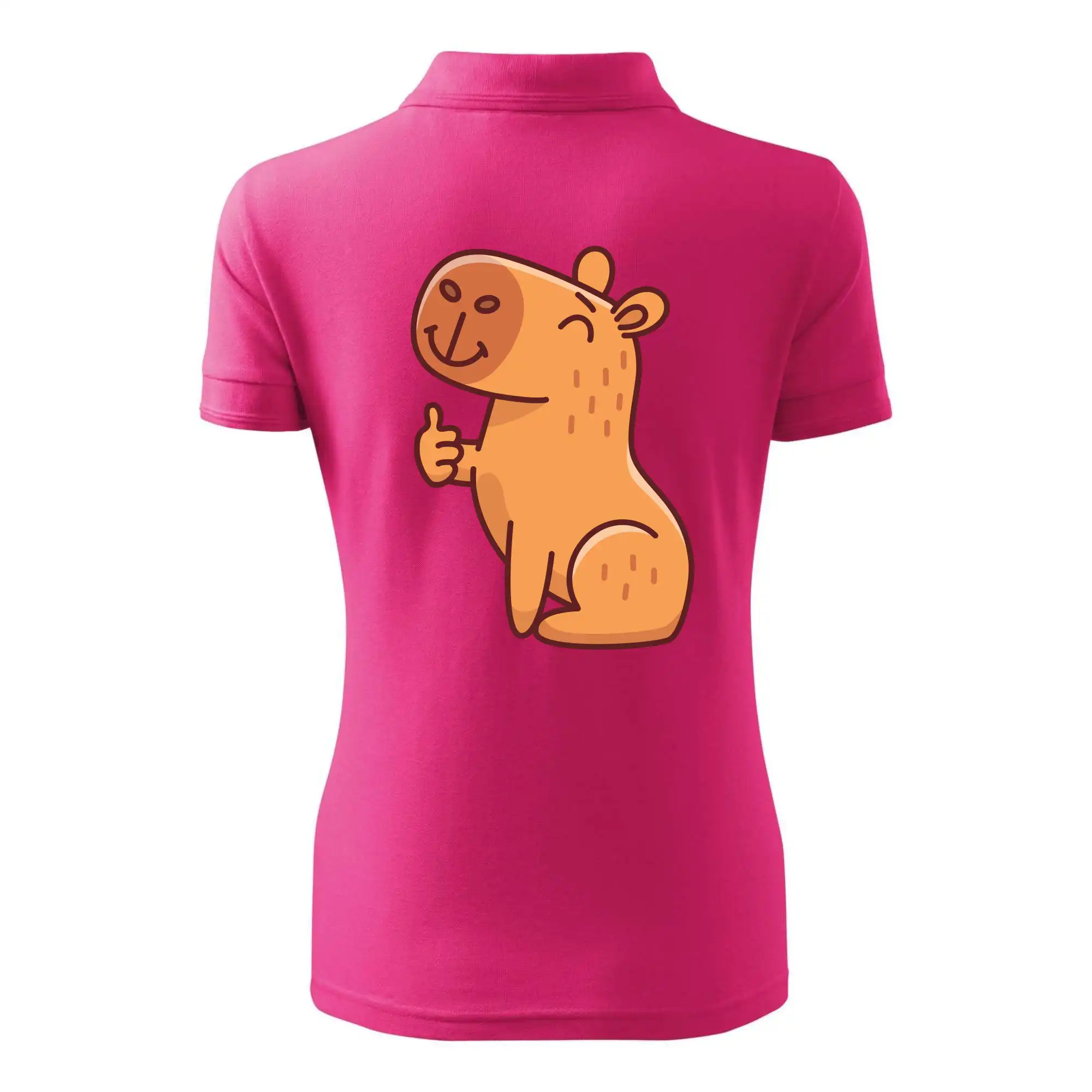 Kapybara s palcem nahoru