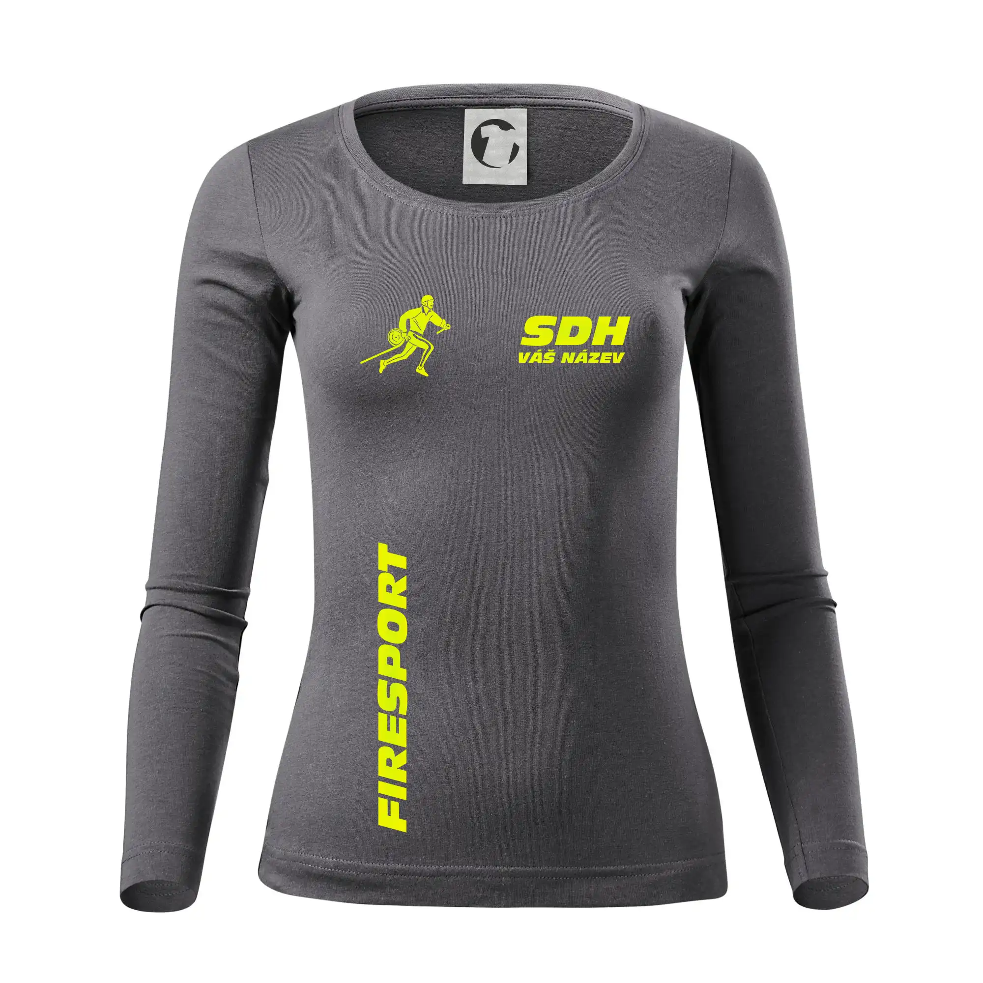 Hasičský sport SDH + váš název FLUO