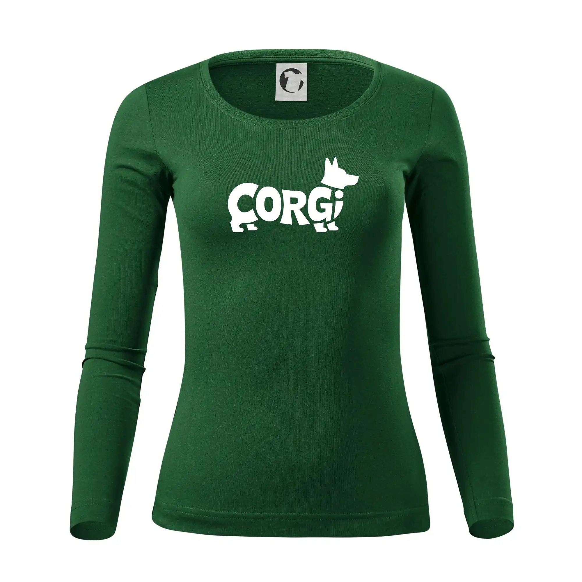 Corgi nápis v těle