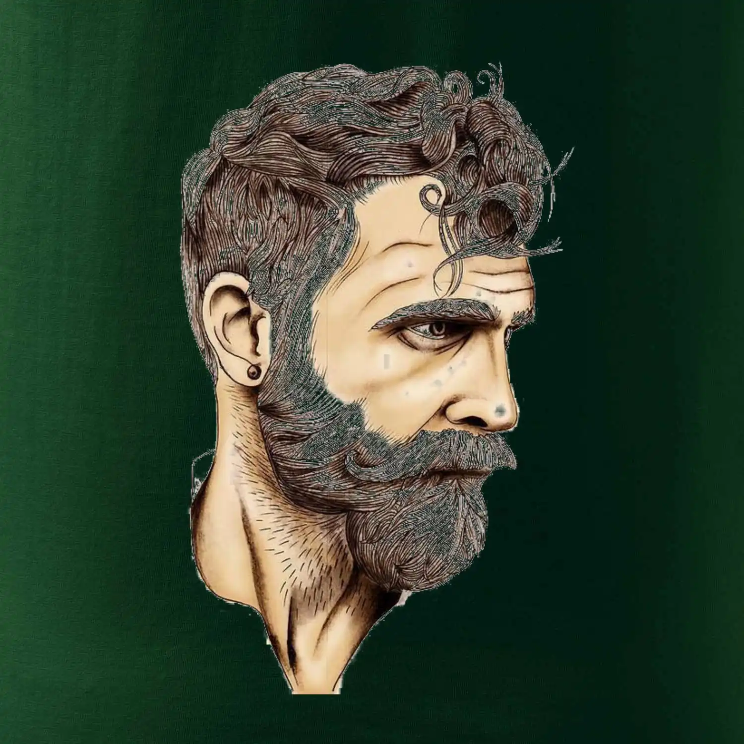 Mustache man