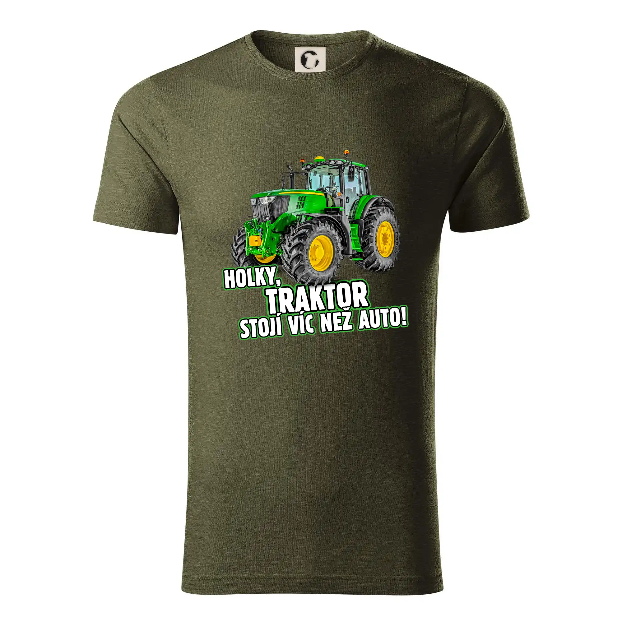 Holky, traktor stojí víc než auto