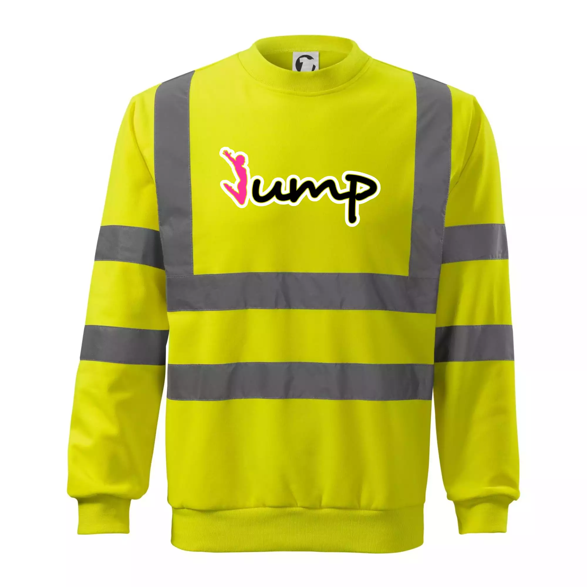 Jump - nápis a panáček