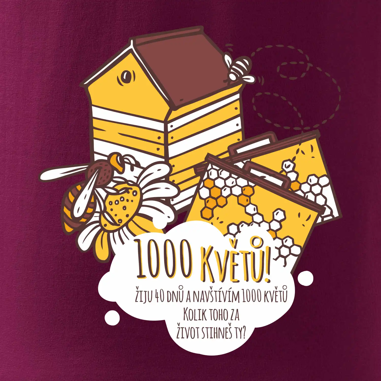 Včela - 1000 květů