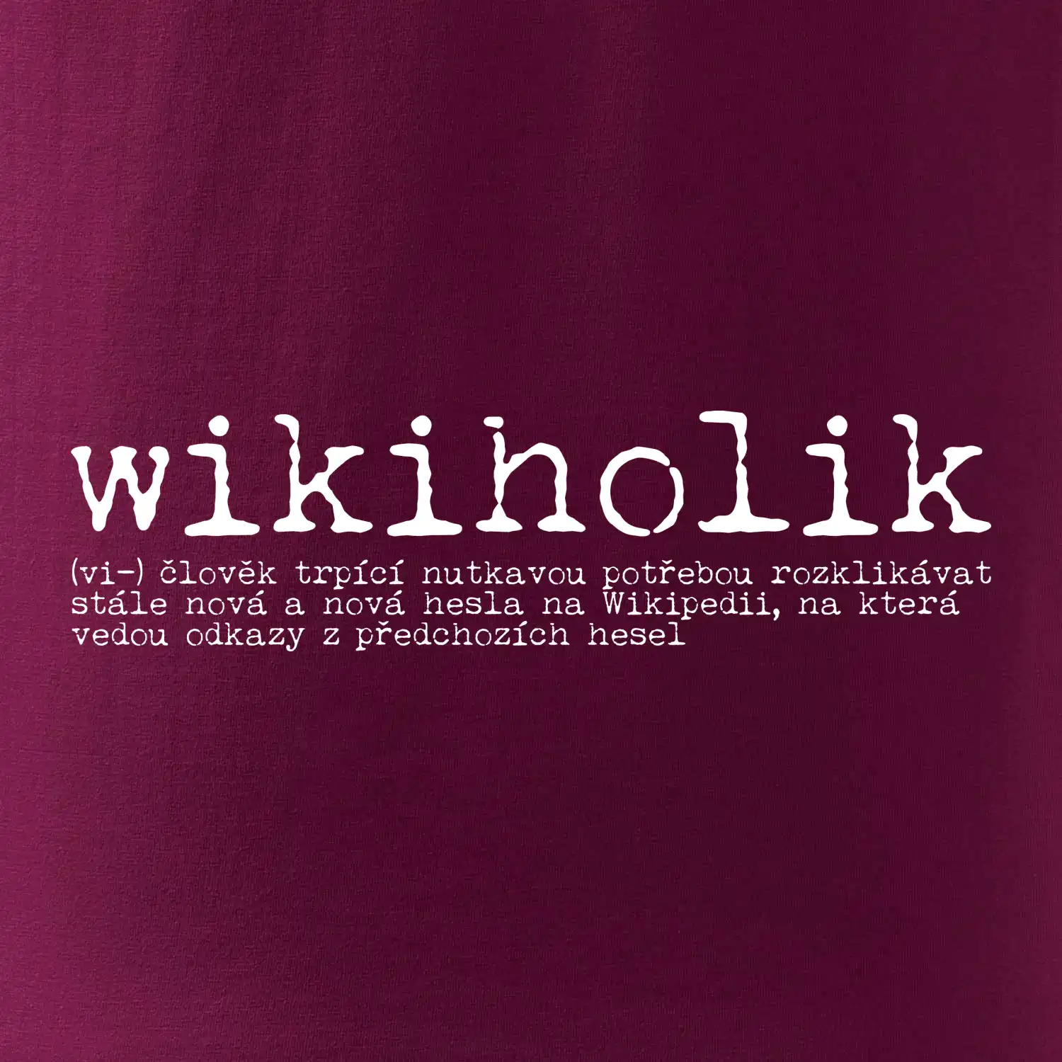 Čeština 2.0 - wikiholik