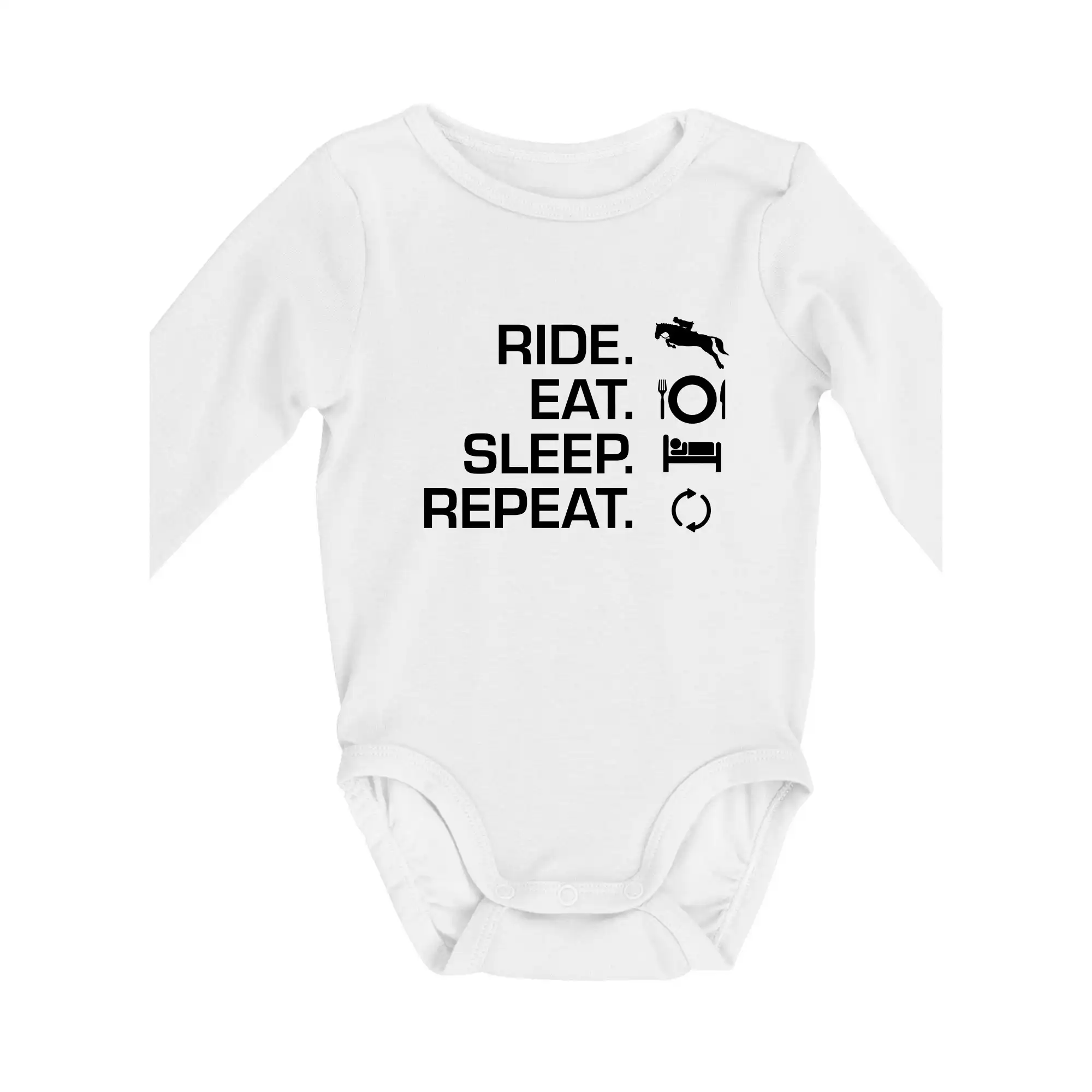 Ride Eat Sleep Repeat koně