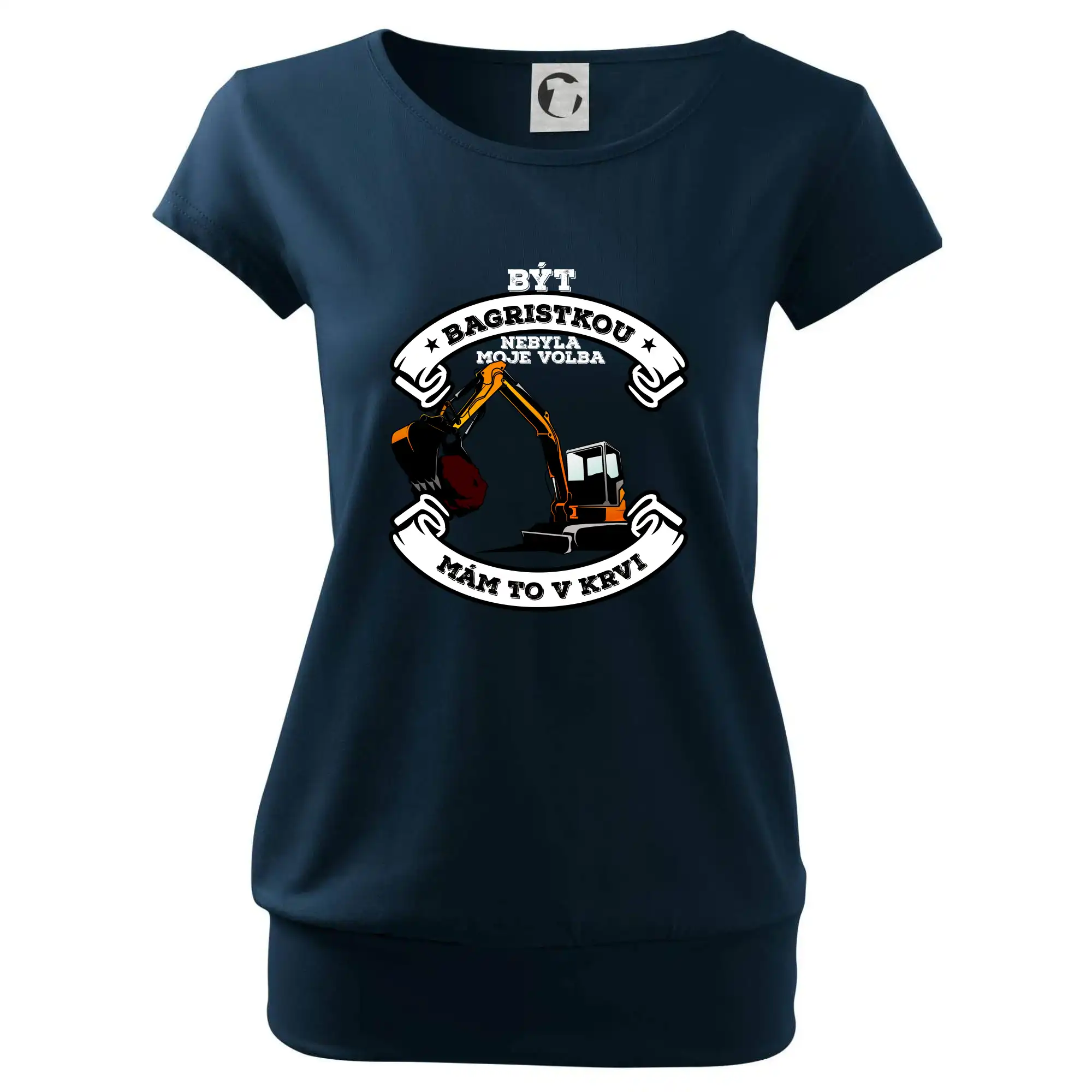 Bagr - být bagristkou nebyla moje volba