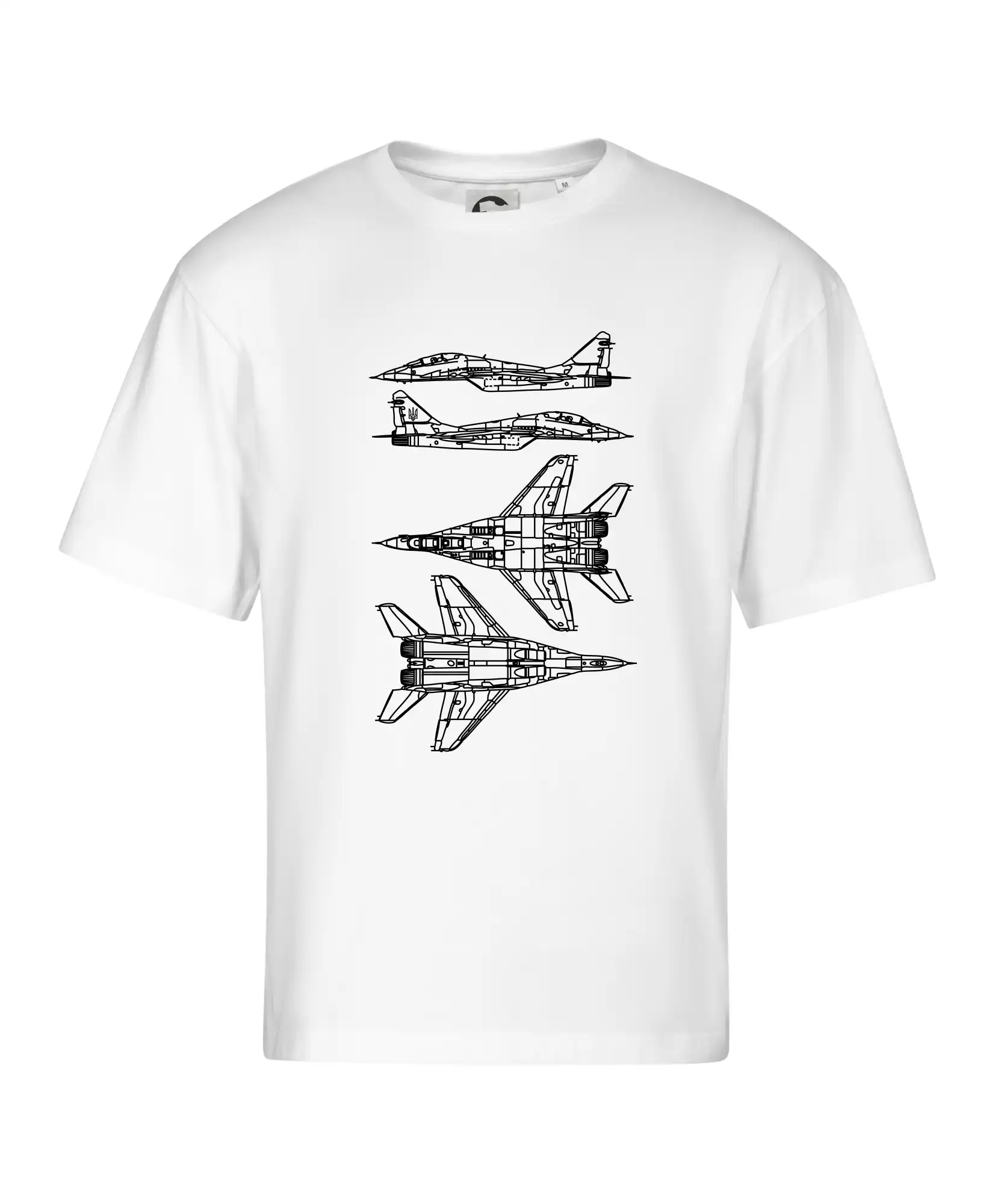 Mig 29 Fulcrum - obrys