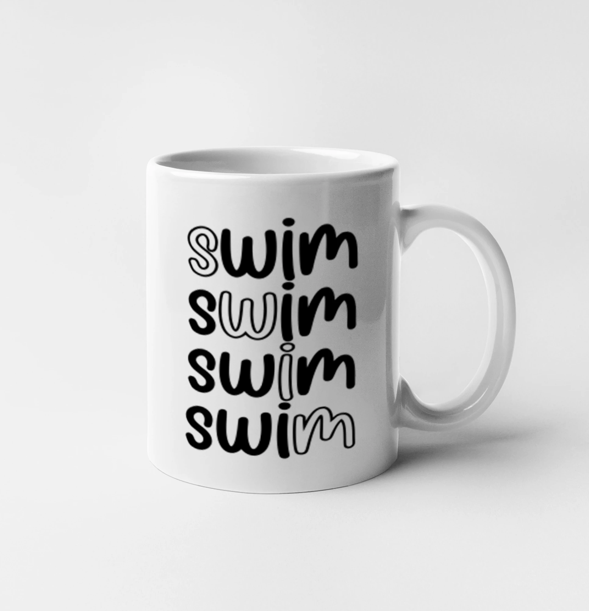 Swim nápis