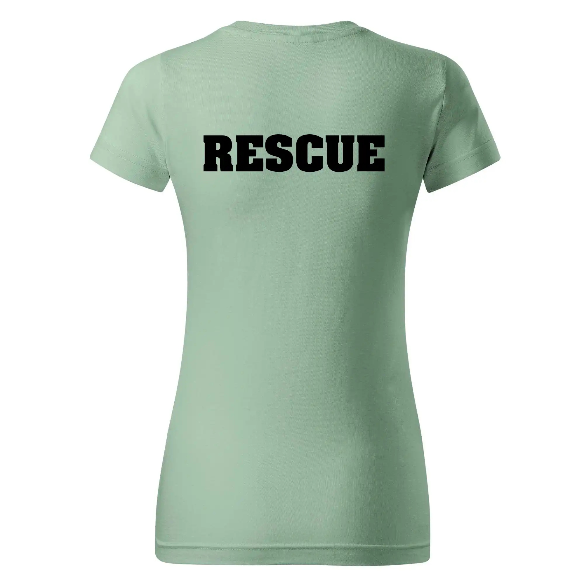 Rescue - Hvězda na prsu +  nápis na zádech