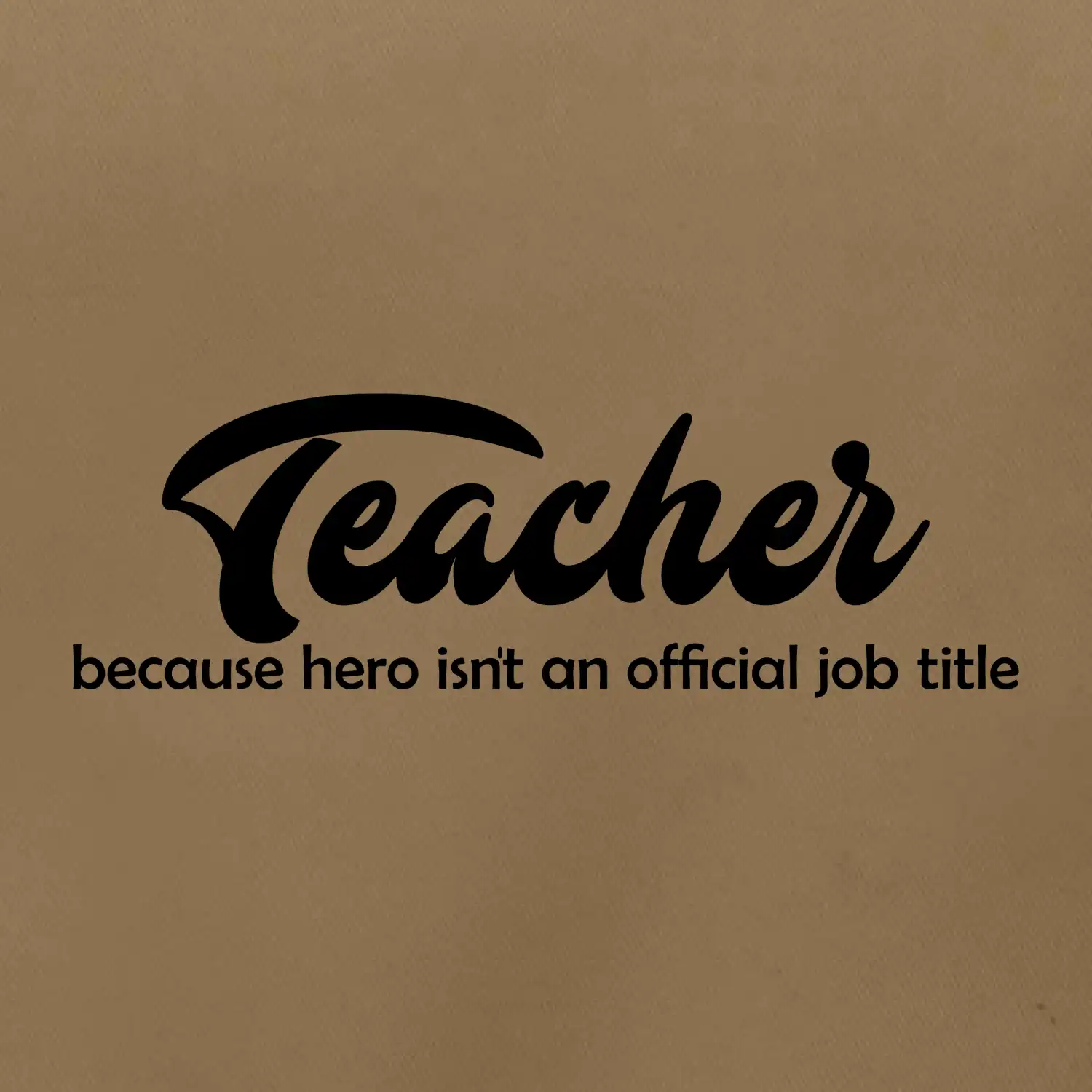 Teacher title