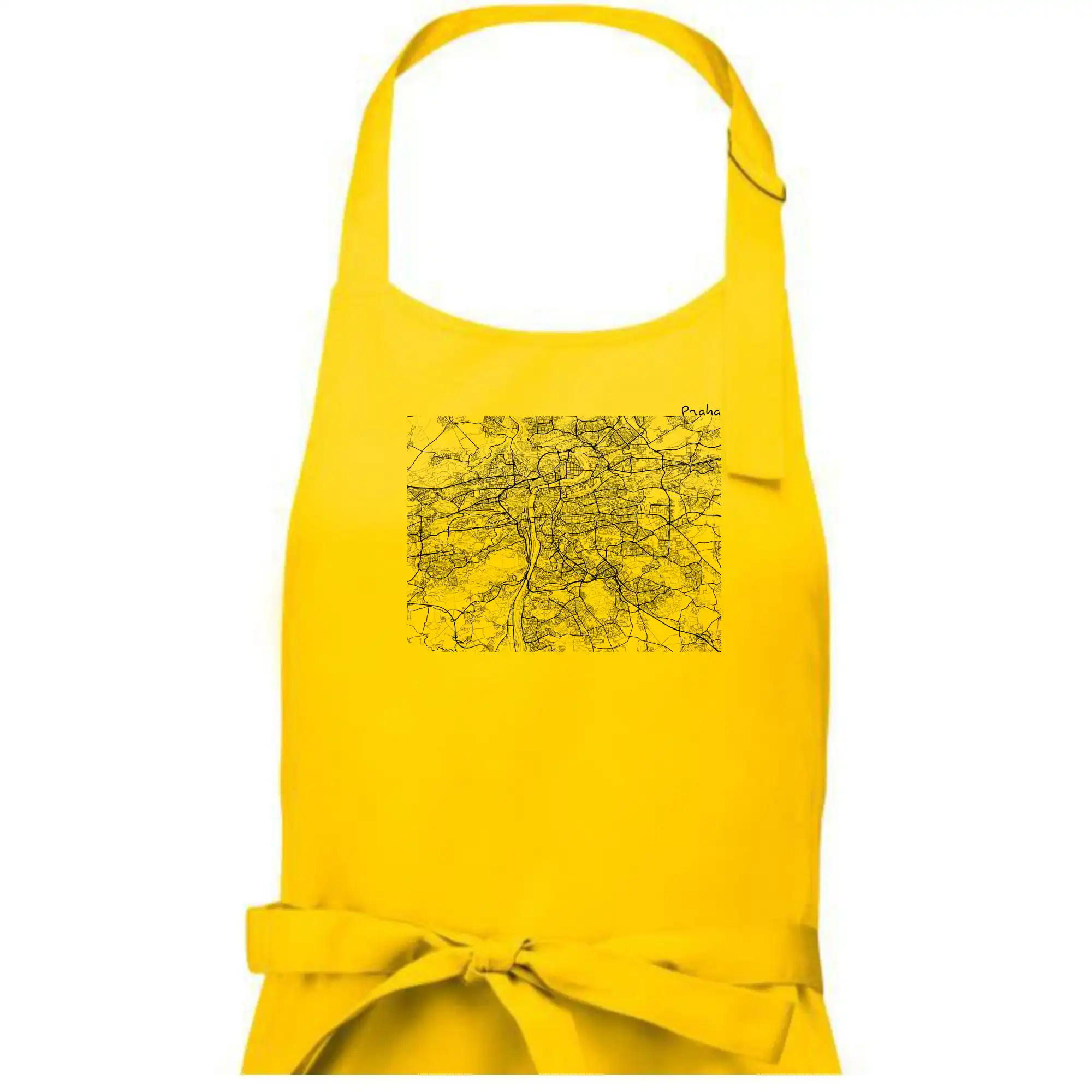 Mapy měst černobílé Praha