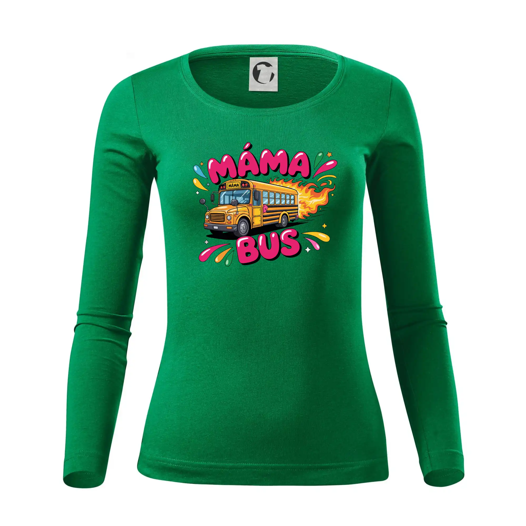 Máma bus - žlutý autobus