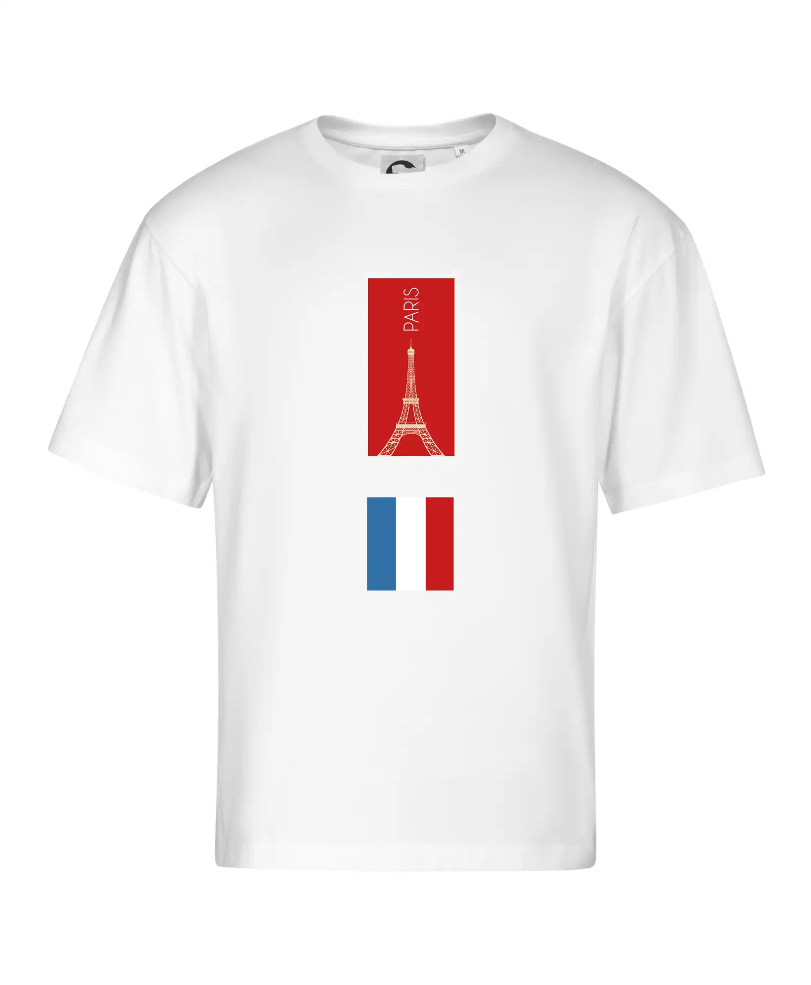 Paříž známka barevná