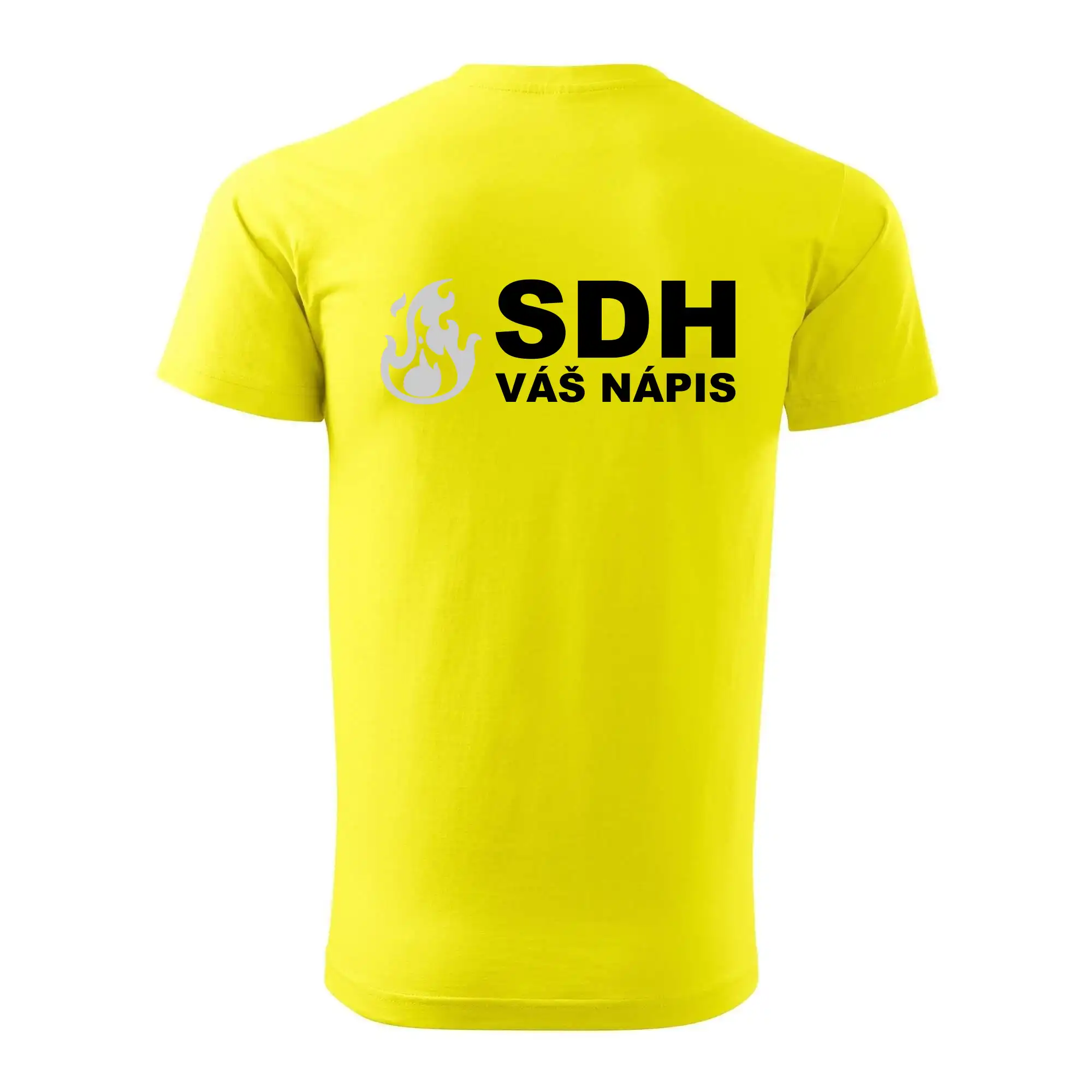SDH REFLEXNÍ nápis (oheň, firesport, název sboru - vlastní nápis)