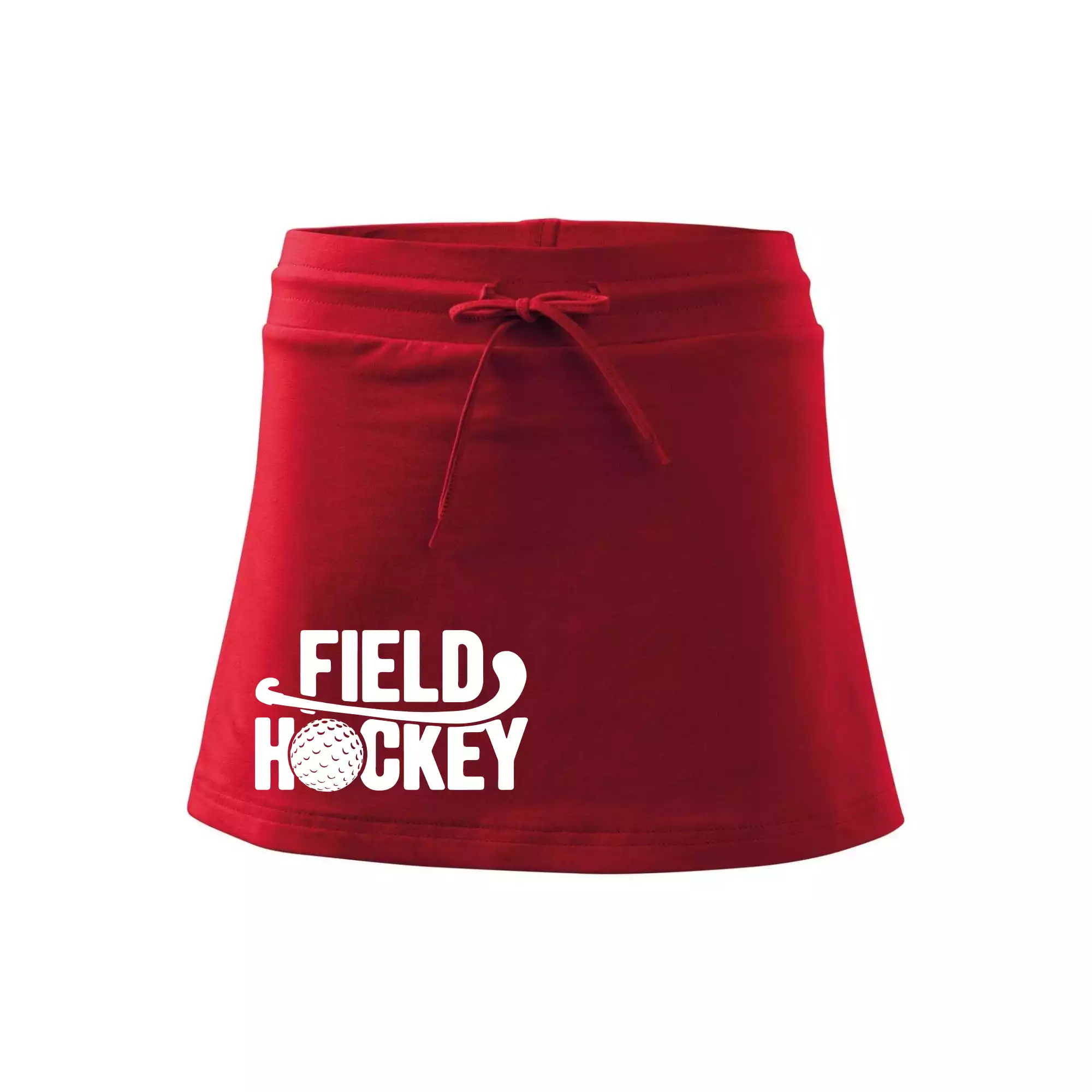 Field hockey míček a nápis