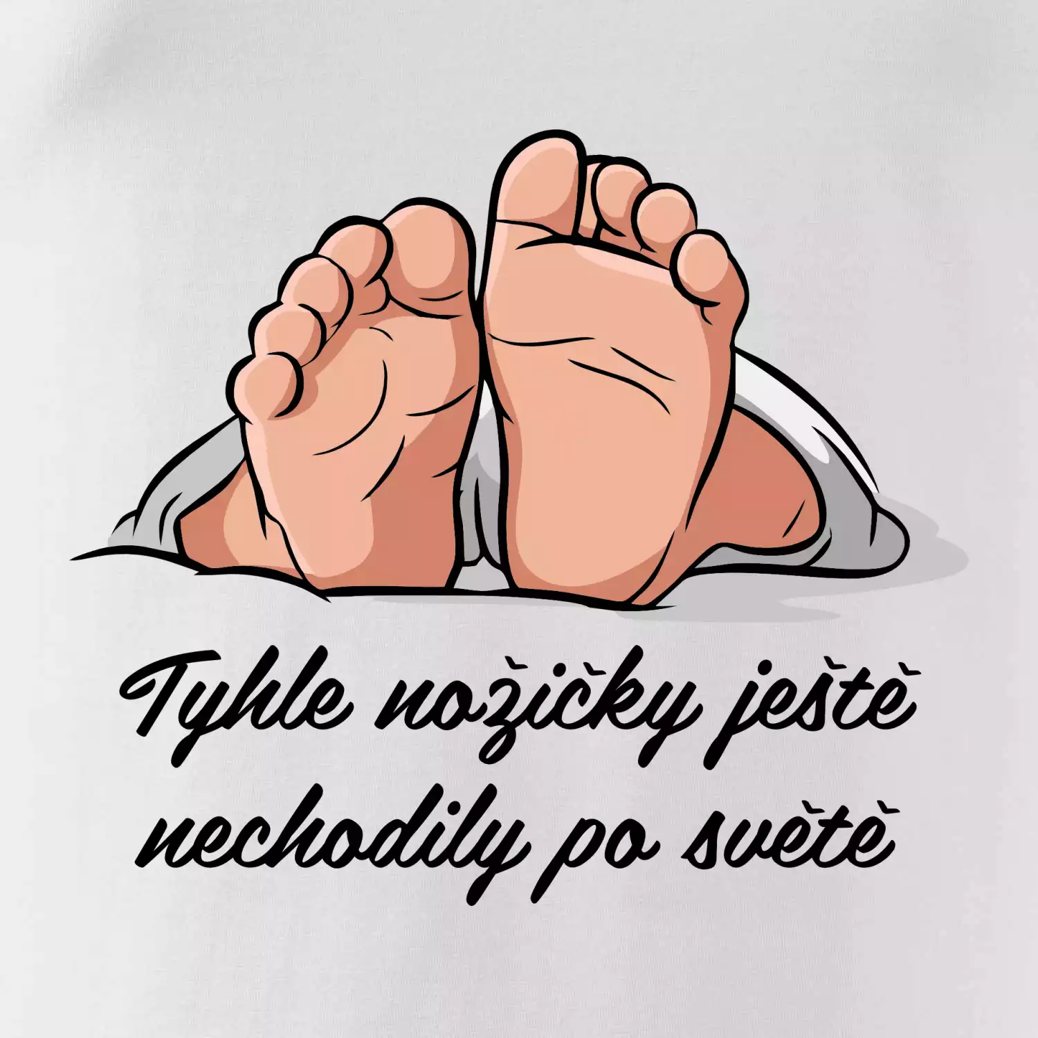 Tyhle nožičky ještě nechodily po světě - obrázek